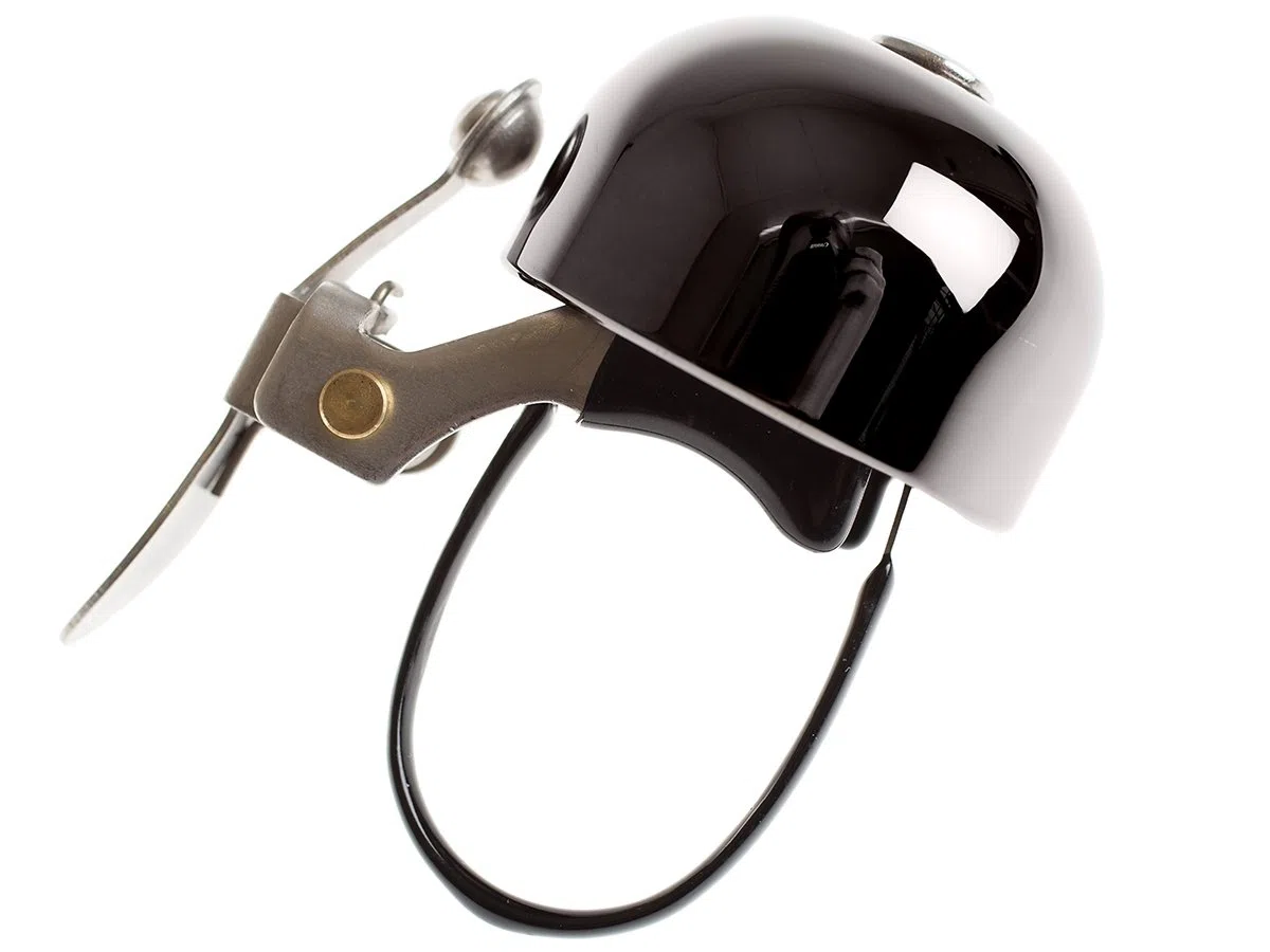 Sonnette Vélo - E-Ne Clamp - Band Mount - Neo Black - Crane Bell