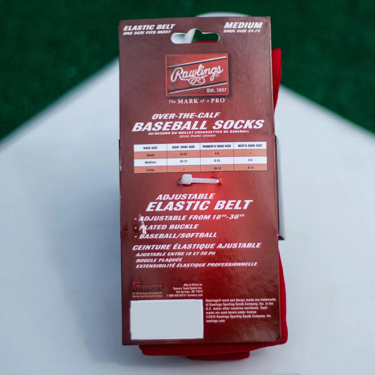 Rawlings Baseball Belt & Socks Combo