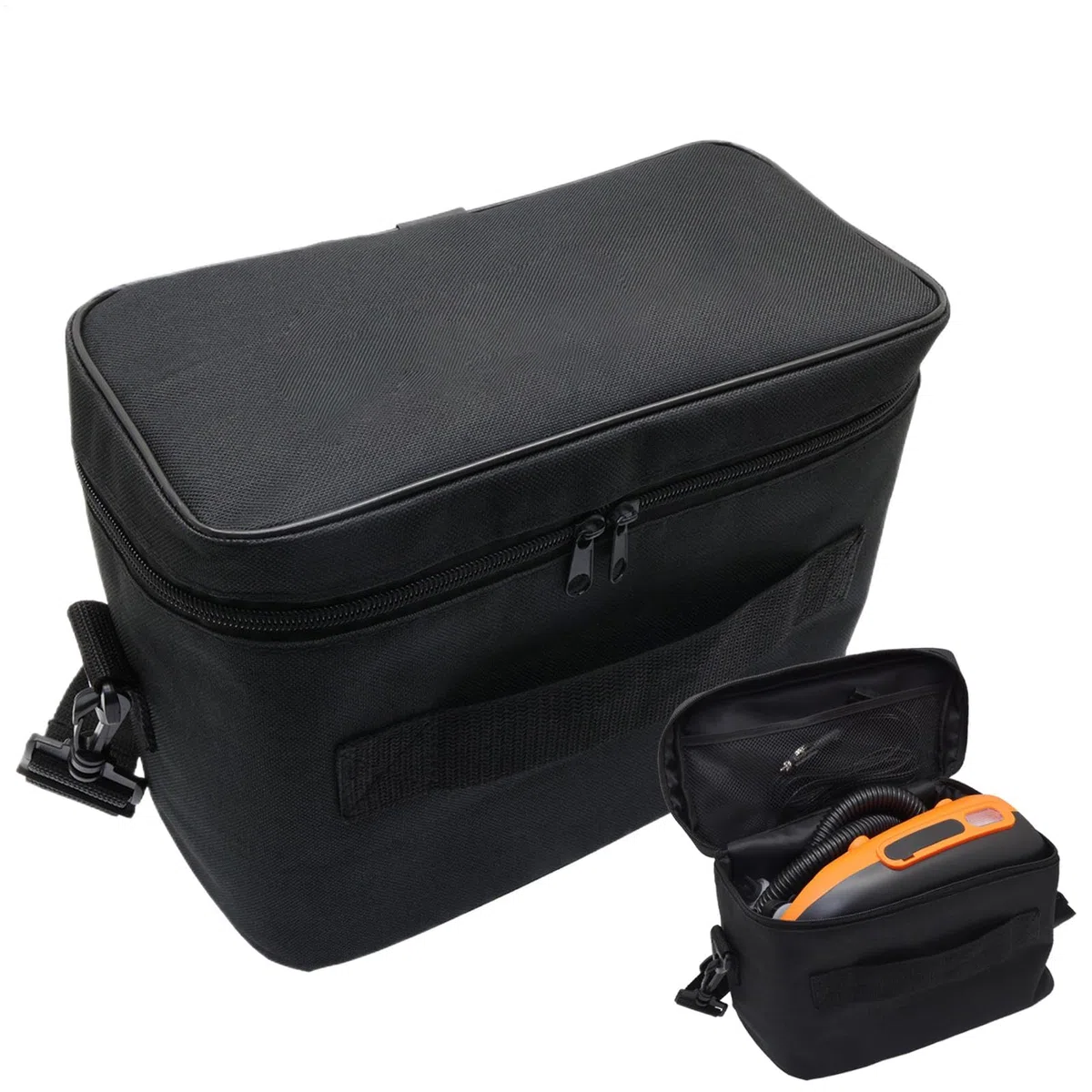 Sac de Transport pour Pompe à air électrique – Sac de Transport pour Pompe à air électrique – Sac à Dos de Voyage de capacité, Poche de Rangement Portable, bandoulière réglable pour Le