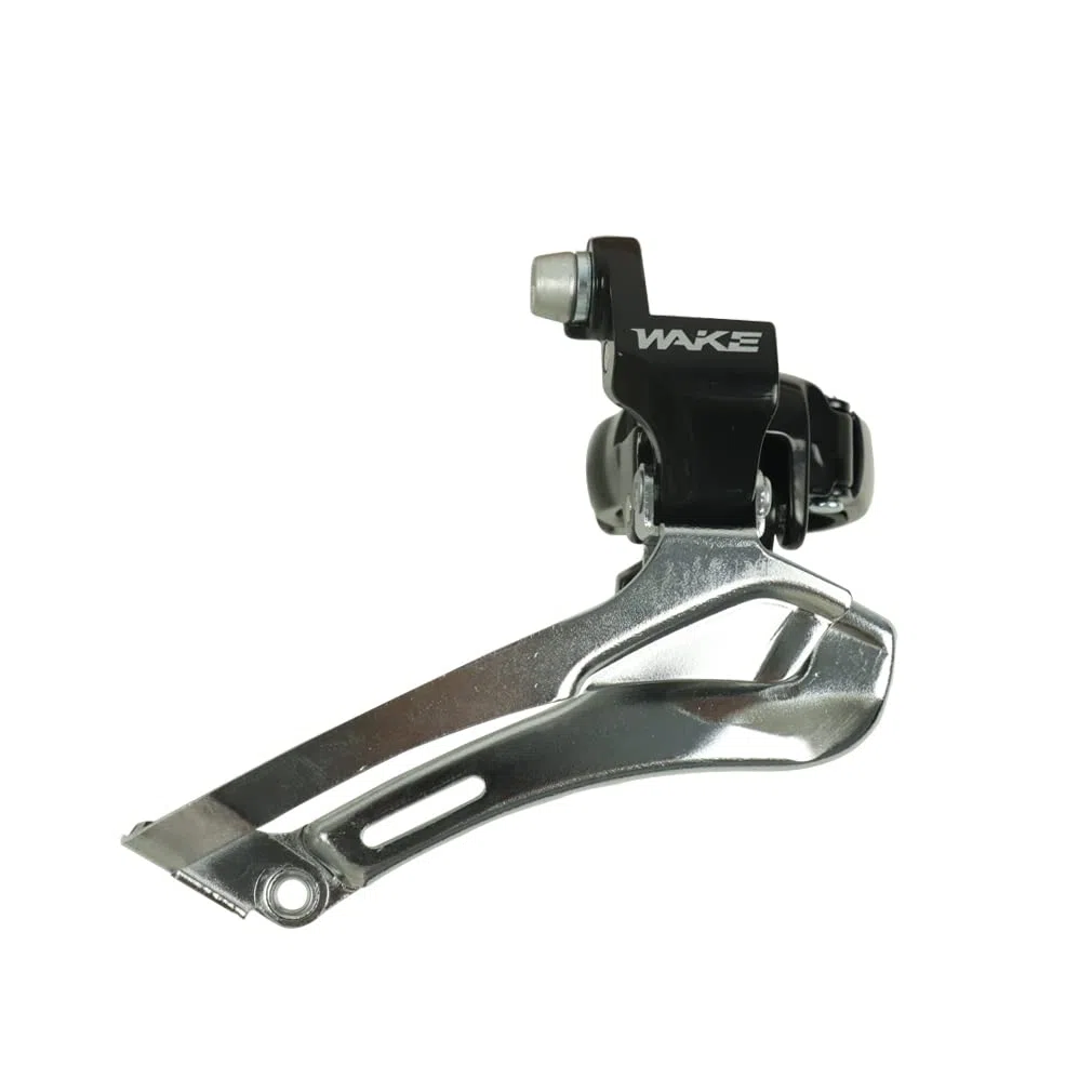 CYSKY Dérailleur Avant 2 Vitesses pour Vélo de Route, Type Clip Ring pour Tube de Diamètre 31,8/34,9mm, Compatible avec Shimano R2000