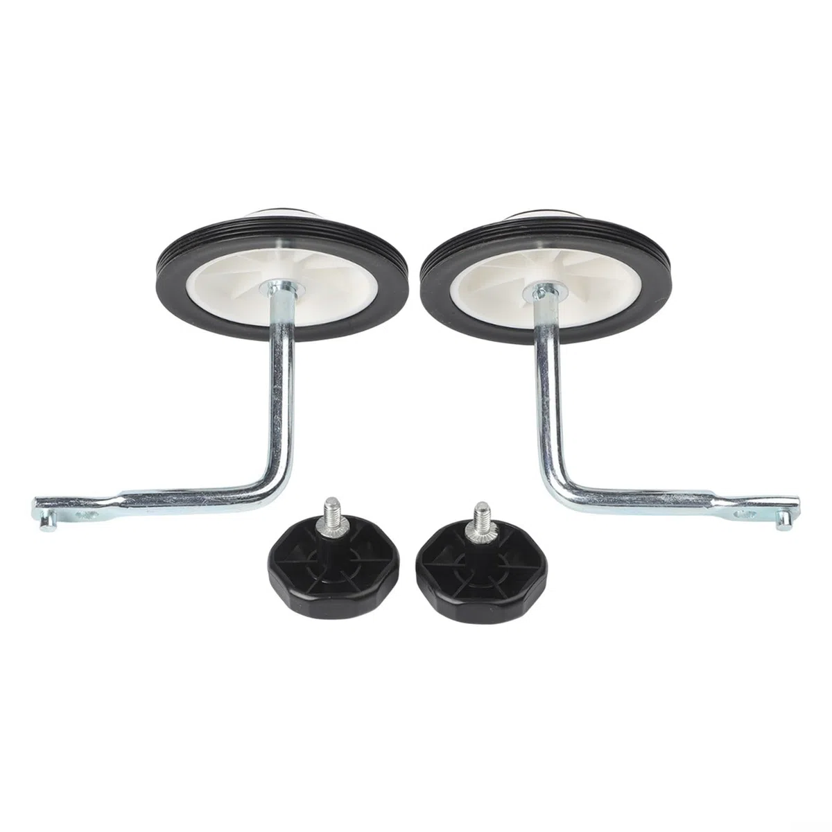 Paire de stabilisateurs de vélo 30,5 cm, 35,6 cm, 40,6 cm, roues d'entraînement avec vis, roues latérales pour enfants (pour vélo de 40,6 cm)