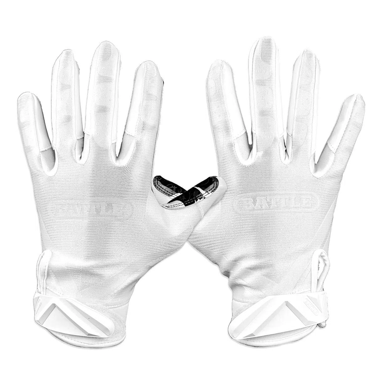 Battle Gants de football larges pour le dos de la main, ultra adhérents et antidérapants, pour adultes et jeunes