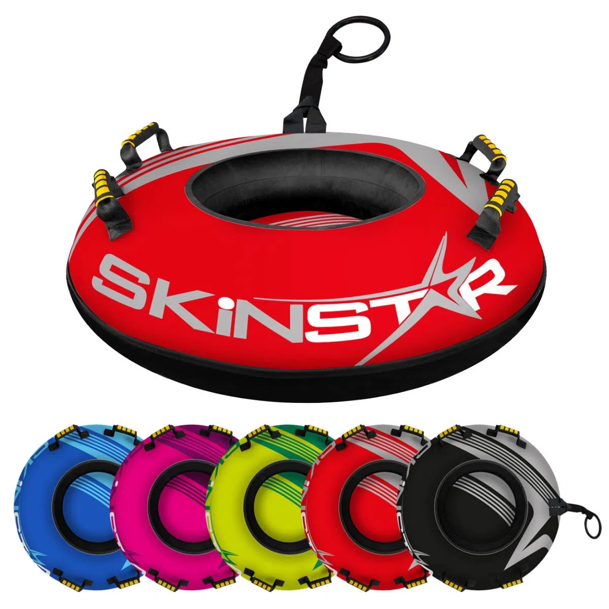 SkinStar Tube de neige professionnel - Luge - Pneu de neige - Diamètre : 100 cm