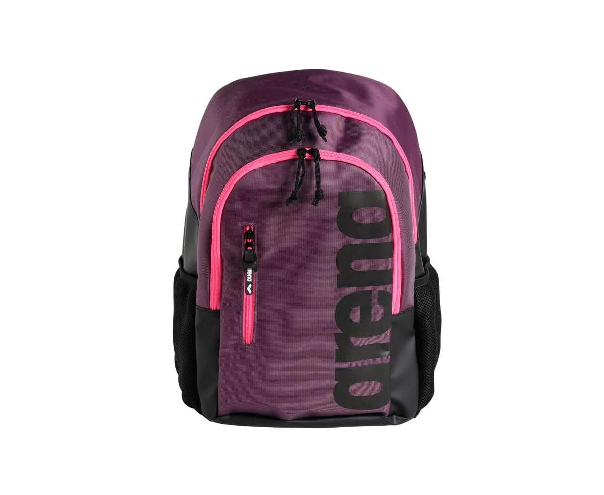 Arena Spiky III Backpack 30 Sac à Dos de Sport pour Piscine, Plage, Fitness et Loisirs, Sac de Voyage en Tissu Imperméable pour Vêtements Mouillés avec Sangles Rembourrées, Sac à Dos pour École, 30 L