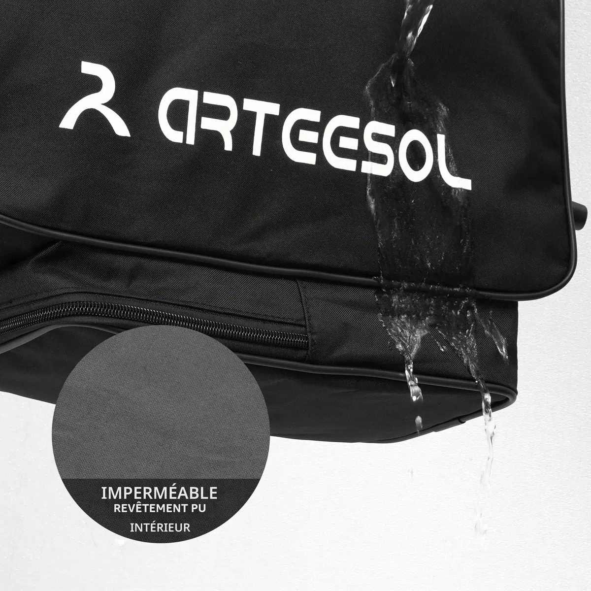 Roller Sac Une Résistance à la Déchirure Imperméable Grande Capacité Portable Sac de Transport pour Adulte et Enfant