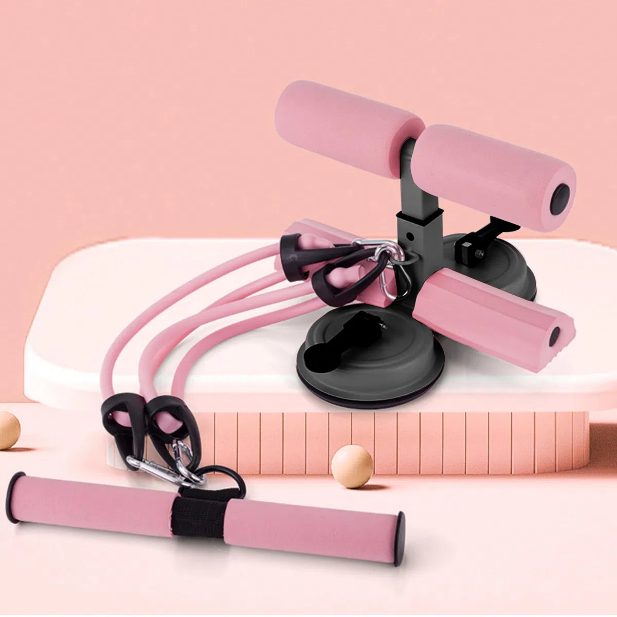 Assistant Pour Sit-Up,D'assise Sit Up Machine For Abs,Entraîneur Abdominal Multifonctionnel,Aide D Exercice Multifonctionnel Pour Abdominaux Pour Adolescents Femmes Hommes