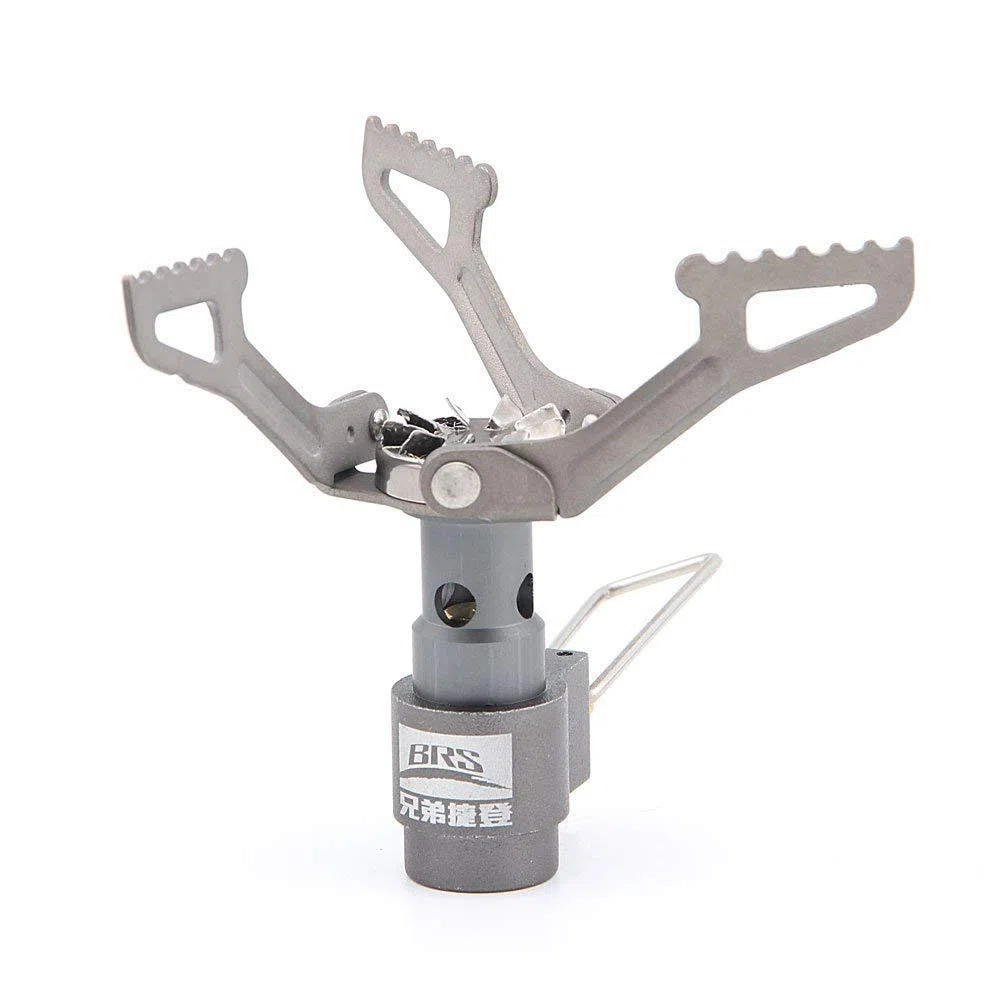 BRS 26g Poêle Ultra-Léger BRS-3000T Titane En Alliage Poêle À Camping Poêles À Gaz Cuisinière En Plein Air Poêle À Gaz Poêle À Gaz Miniature Portable Pique-Nique