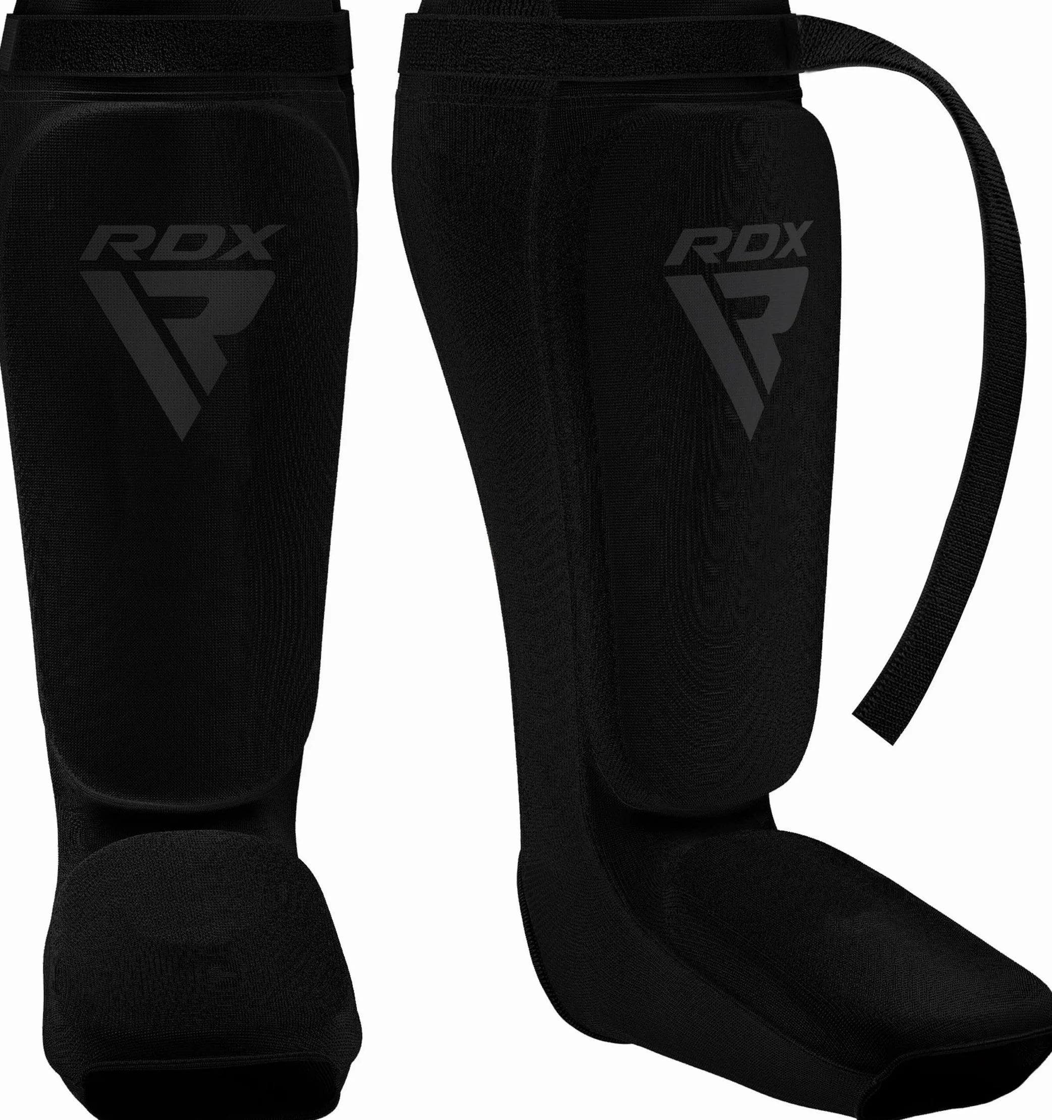 RDX Boxe Protège Tibia Pied MMA Cheville Kick Boxing Karate (CE Certifié Approuvé par SATRA)