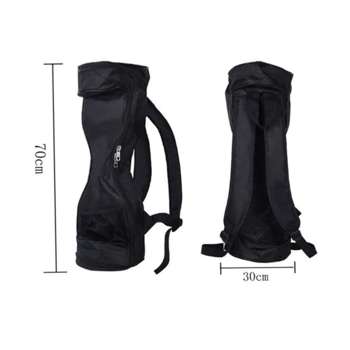 Sac de Transport en Scooter, Sac de Rangement à Scooter épaule pour 2 Roues électrique Auto-équilibre Scooter à Sac à Dos Portable Portable Hoverboard Sac à Dos Noir