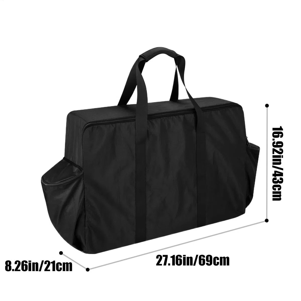 Sac de Rangement pour Outils de Barbecue – Sac de Rangement Portable de Protection pour réchaud de Barbecue | Accessoires de réservoir Pliables, Organisateur d'équipement d'extérieur, conteneur de