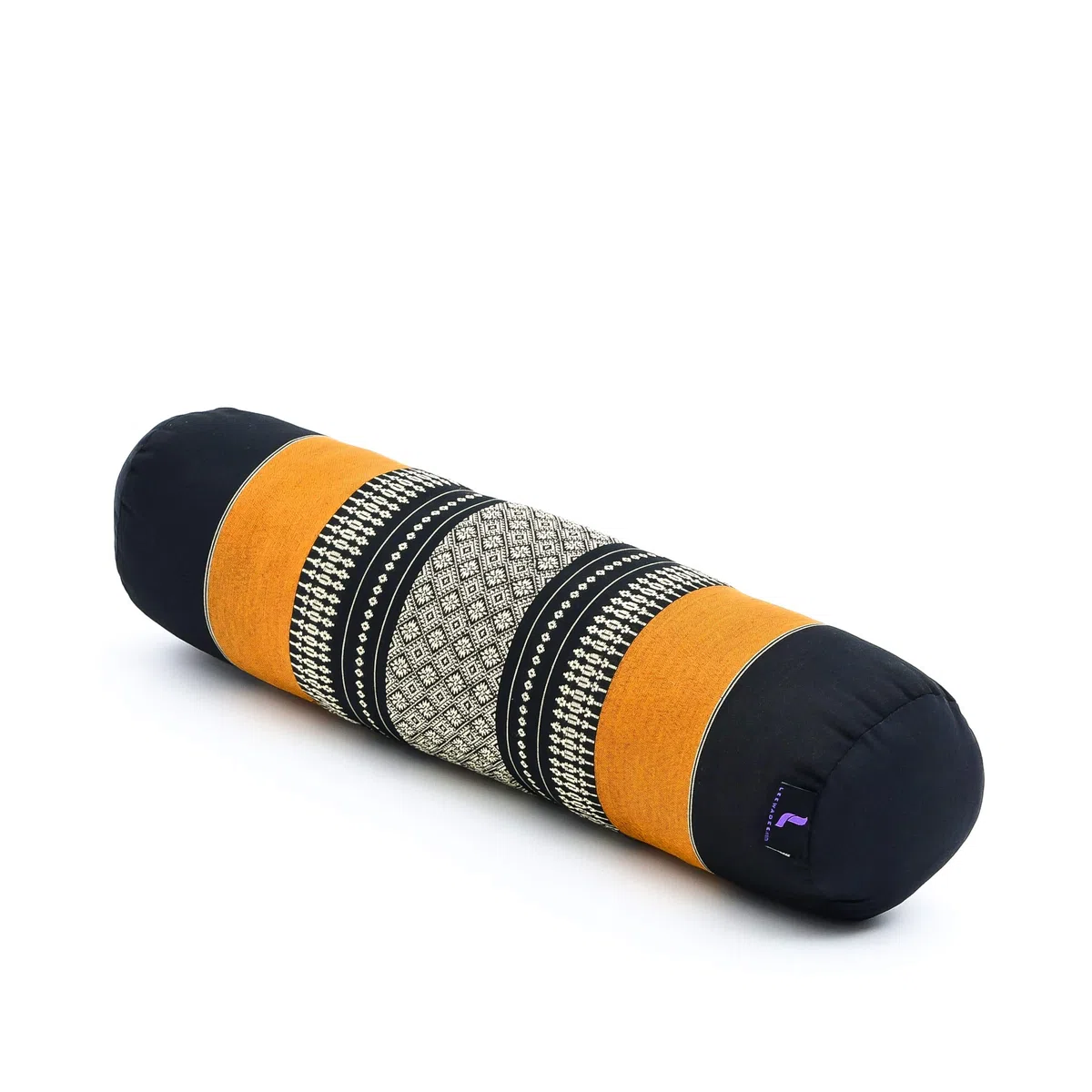 Leewadee Bolster de Yoga - Rouleau Compact Kapok pour Yoga, Méditation & Massage