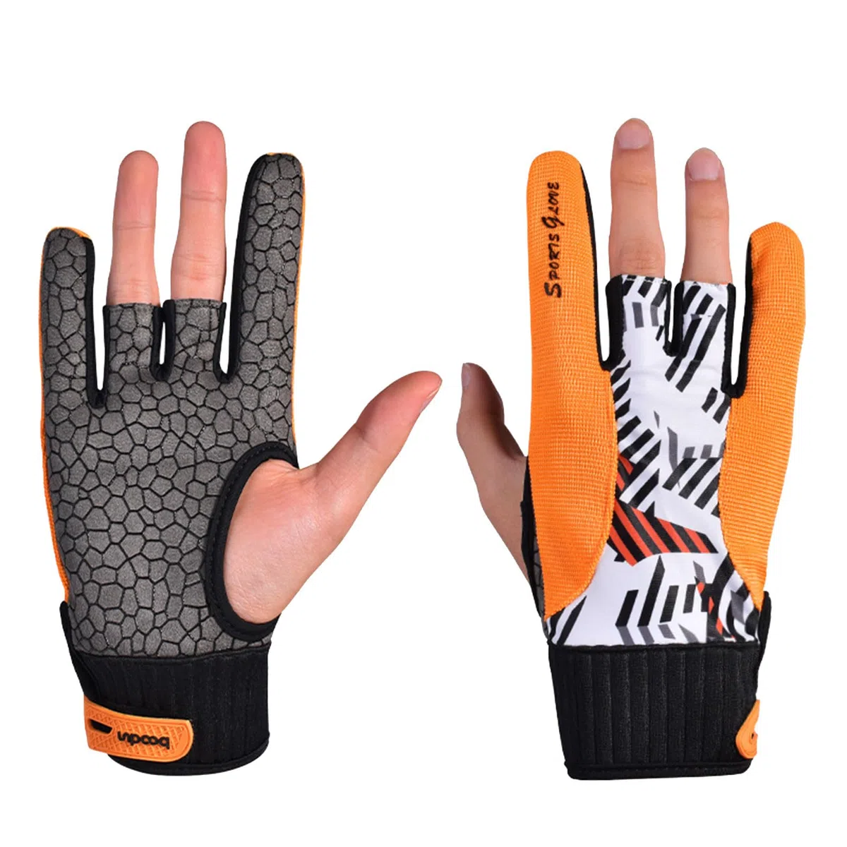 1 paire de gants de bowling pour homme - Gants de compression pour bowling - Gants de compression pour le cyclisme
