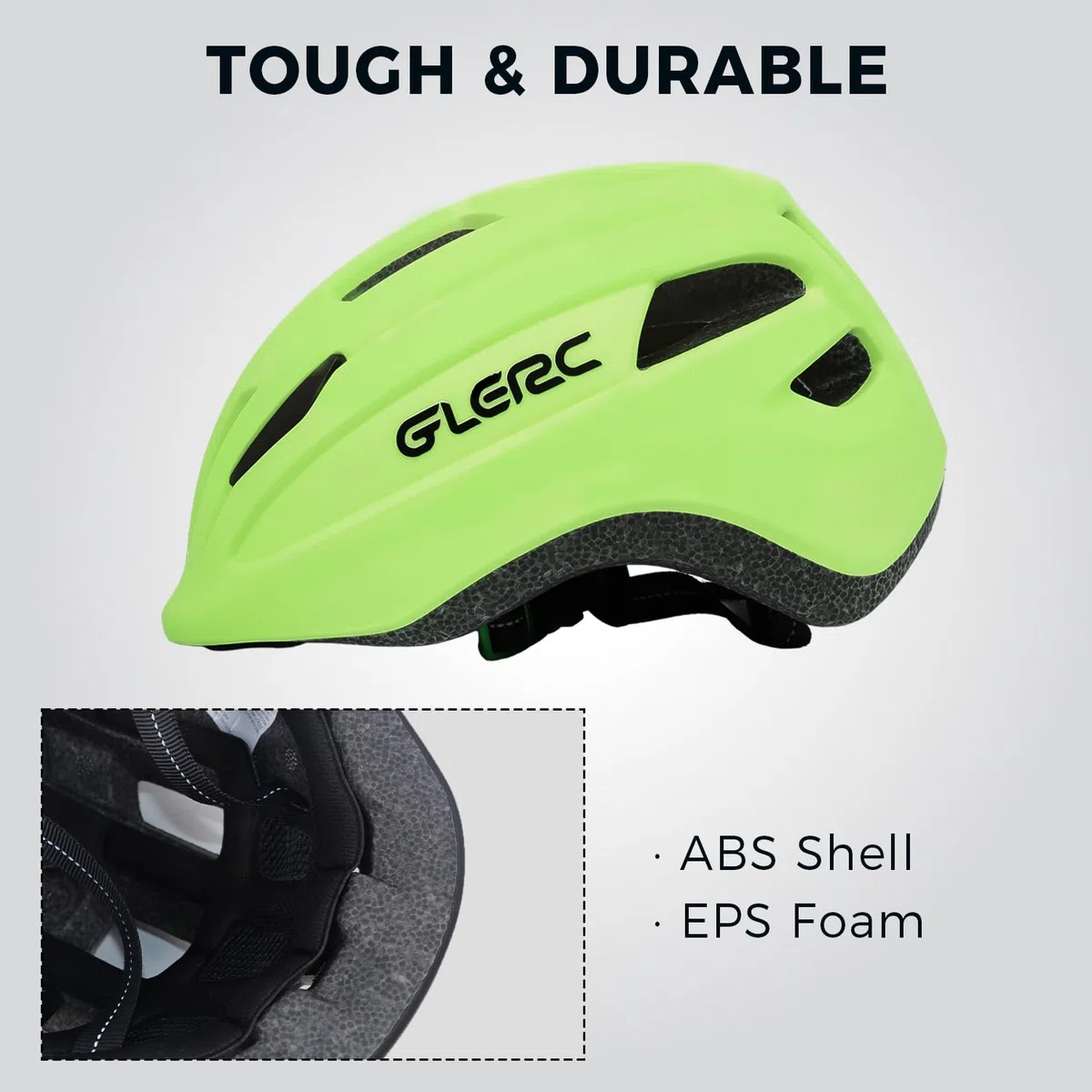 Glerc Casque multi-sport pour garçons et filles, pour le cyclisme, la trottinette, le skate et la planche à roulettes, taille S/M réglable avec système d'ajustement à cadran, design léger et flux