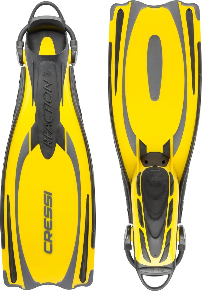 Cressi Reaction EBS, Palme Plongee avec Bungee