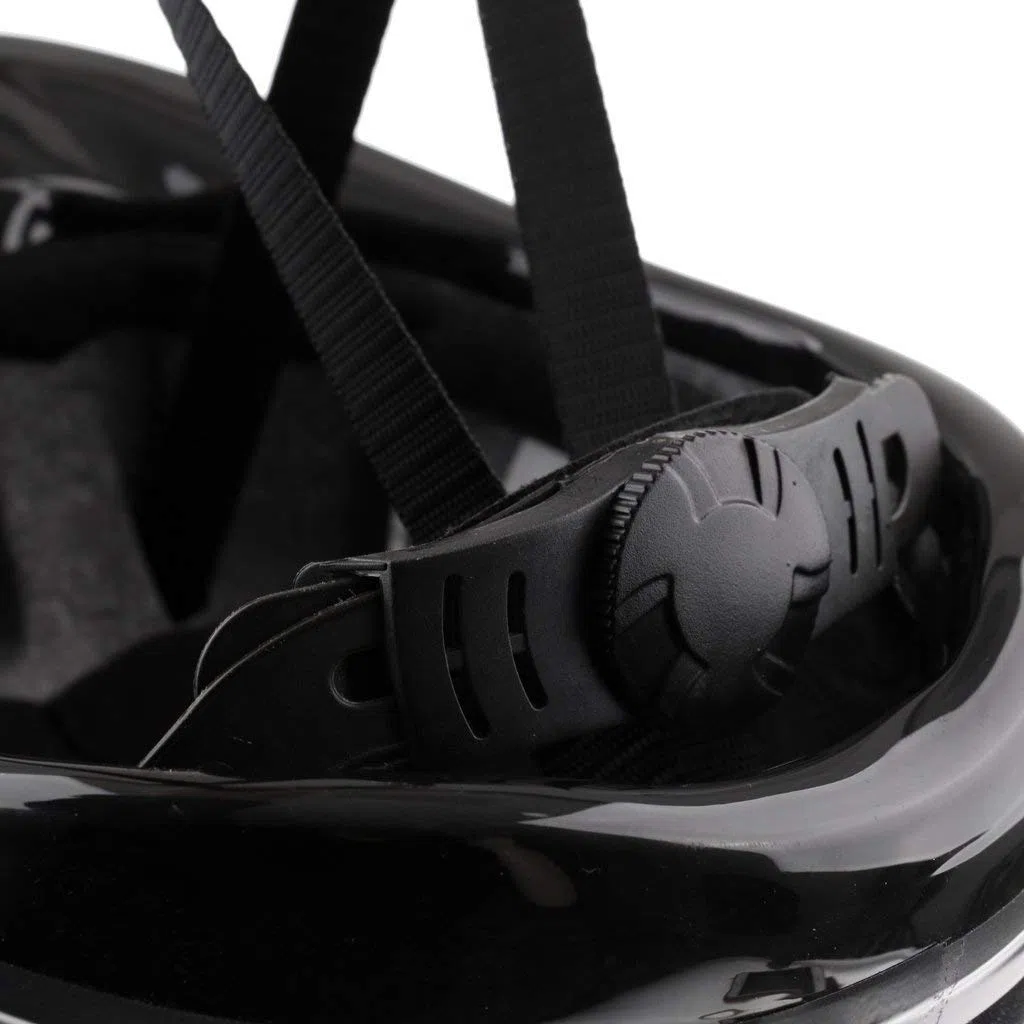 Enfants Casque d'équitation réglable en Velours Equestrian Riders Casque Noir