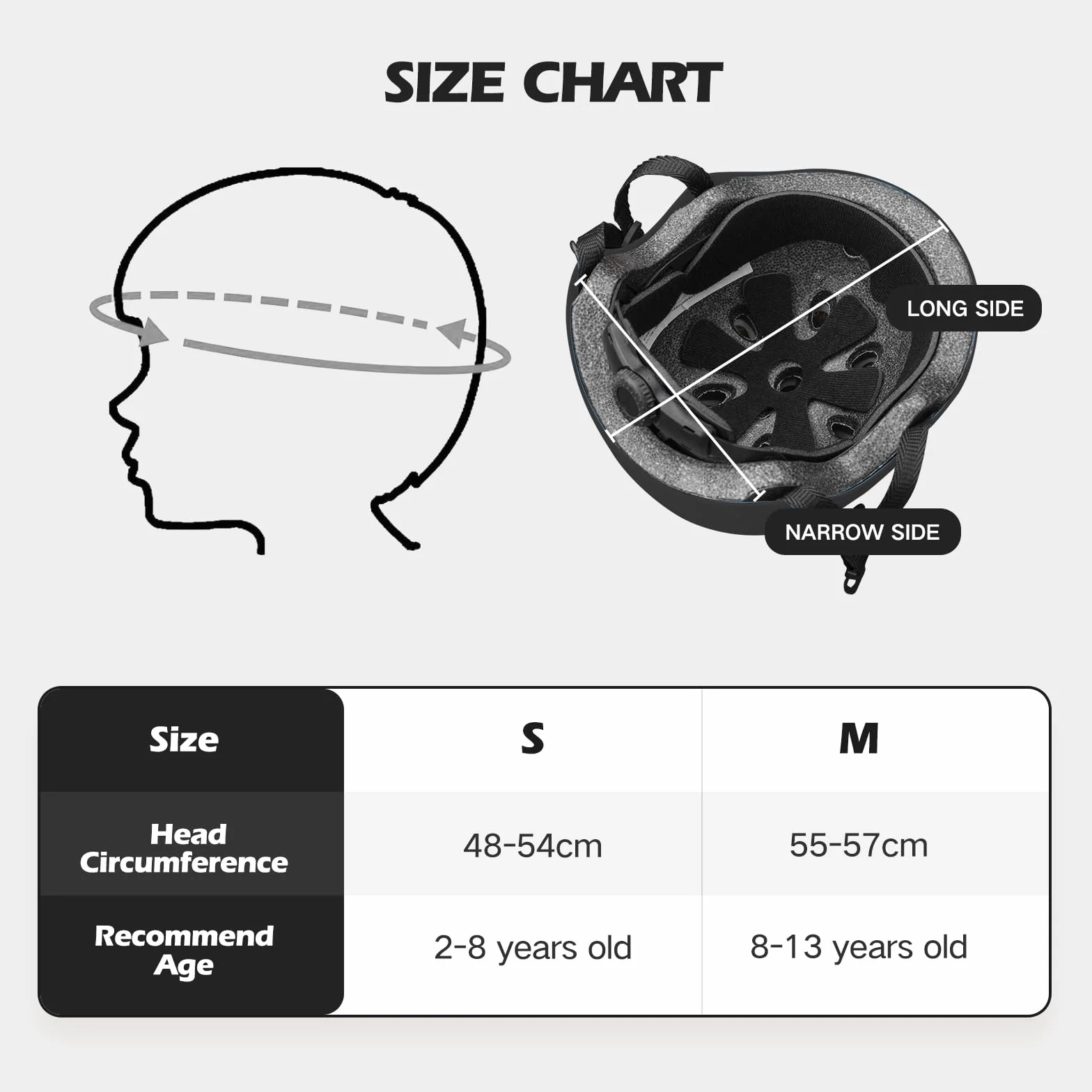 Casque de vélo réglable pour enfants de 2 à 13 ans, garçons et filles, casque réglable pour enfants, pour cyclisme, scooter, patinage