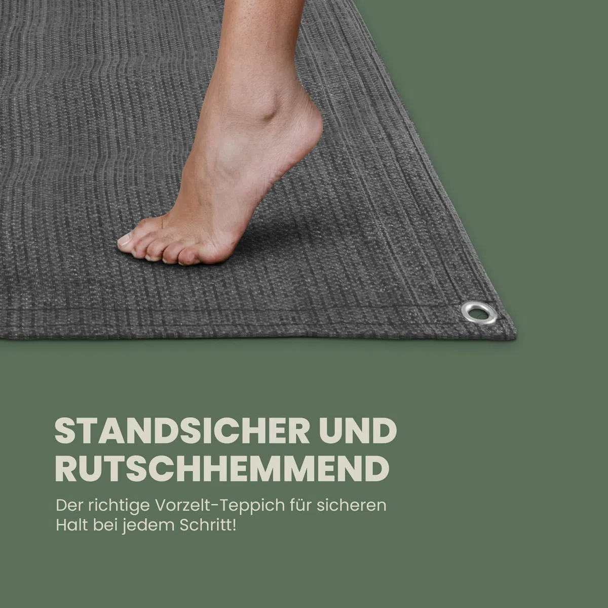 Bestlivings Tapis de camping - Tapis d'auvent en polyéthylène haute densité