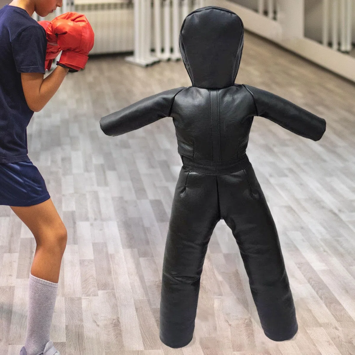 F Fityle Mannequin de Lutte pour Enfants, en polyuréthane, Non rempli, Polyvalent, Robuste, équipement d'entraînement de Taekwondo, équipement de Boxe,