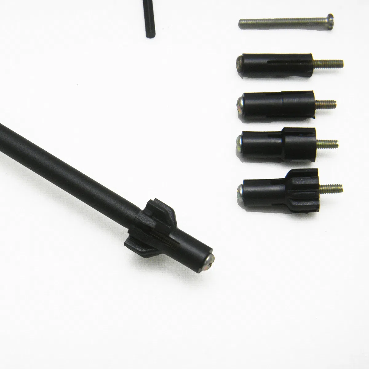 Kit de visée Laser Tactique à Pois Rouges pour Fusil de Calibre 0,22–0,50