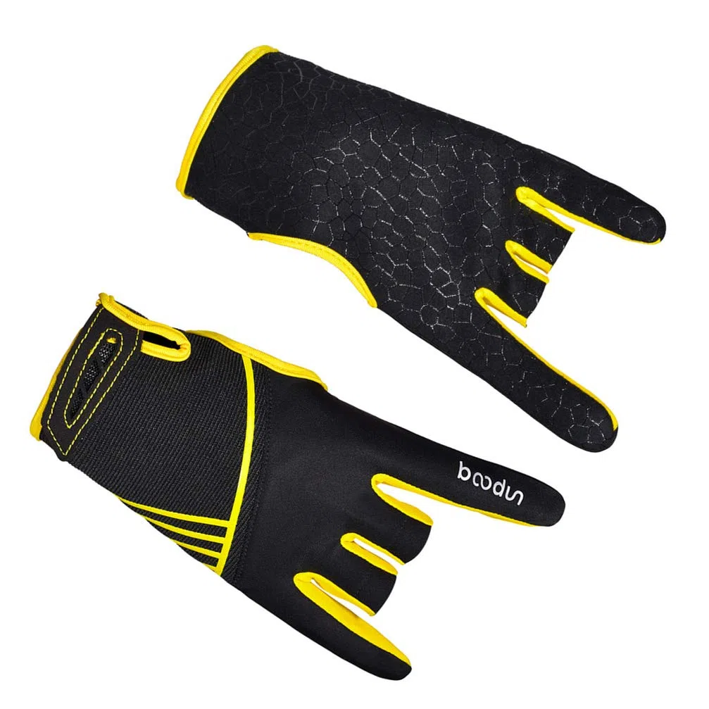 1 paire de gants de bowling pour main gauche et droite - Gants de bowling professionnels respirants et antidérapants - Accessoire pour joueurs - Taille S/M (jaune)