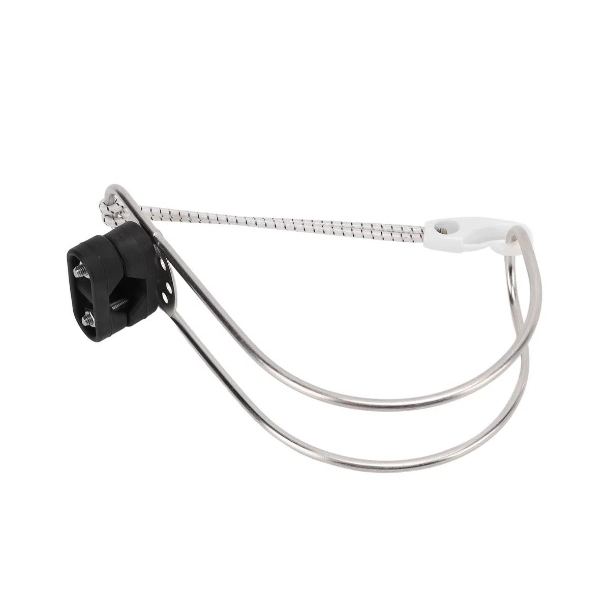 Support de Bouée de Sauvetage Robuste avec Trajectoire Réglable pour Bateau, Support de Bouée de Sauvetage Marin en Acier Inoxydable pour Les Amateurs de Navigation de Plaisance