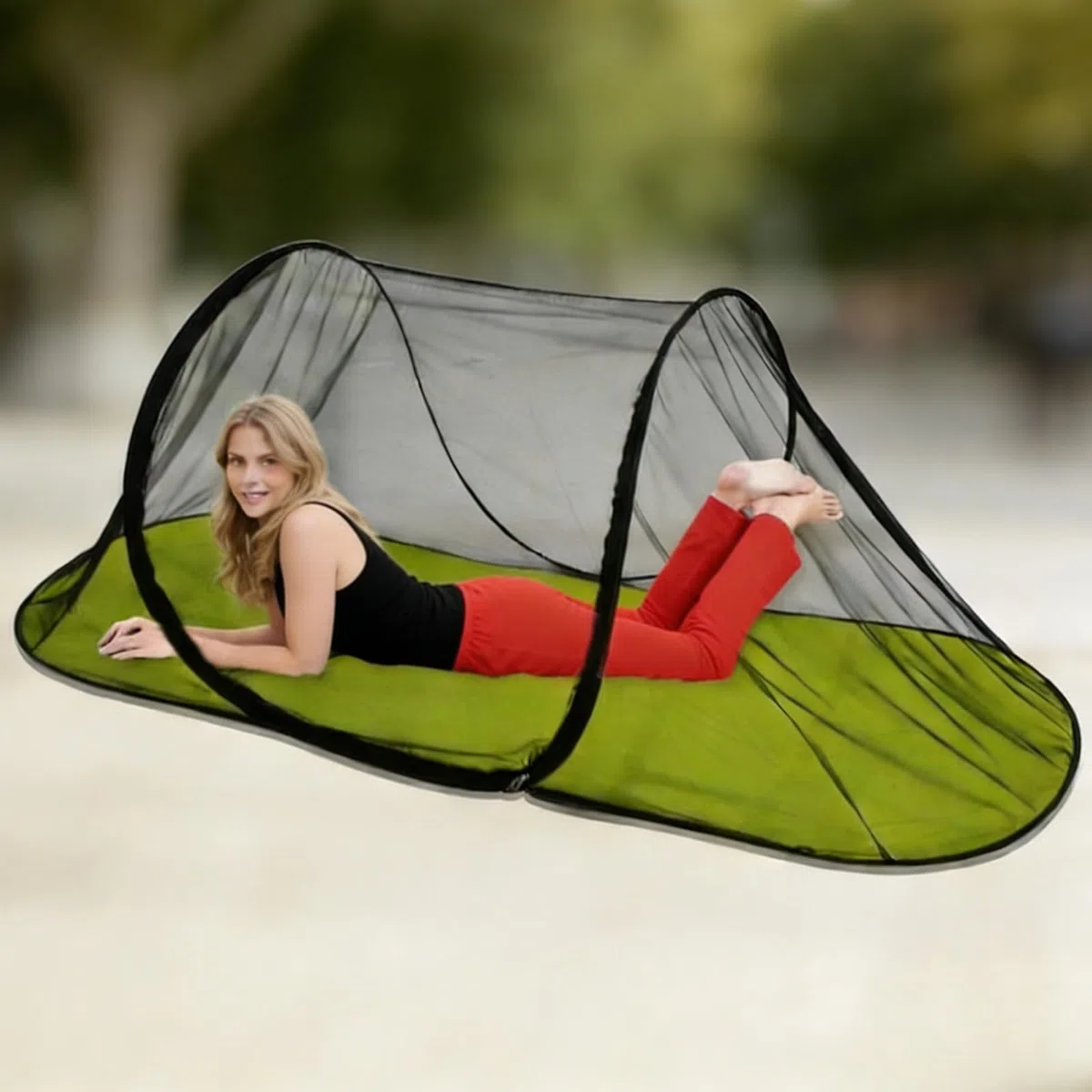 Moustiquaire De Lit Pliable, Moustiquaire De Voyage, Moustiquaires De Lit Pop Up, Installation Facile, Pliable Ultra Légère, Moustiquaires Pop Up, Tente De Camping Portable