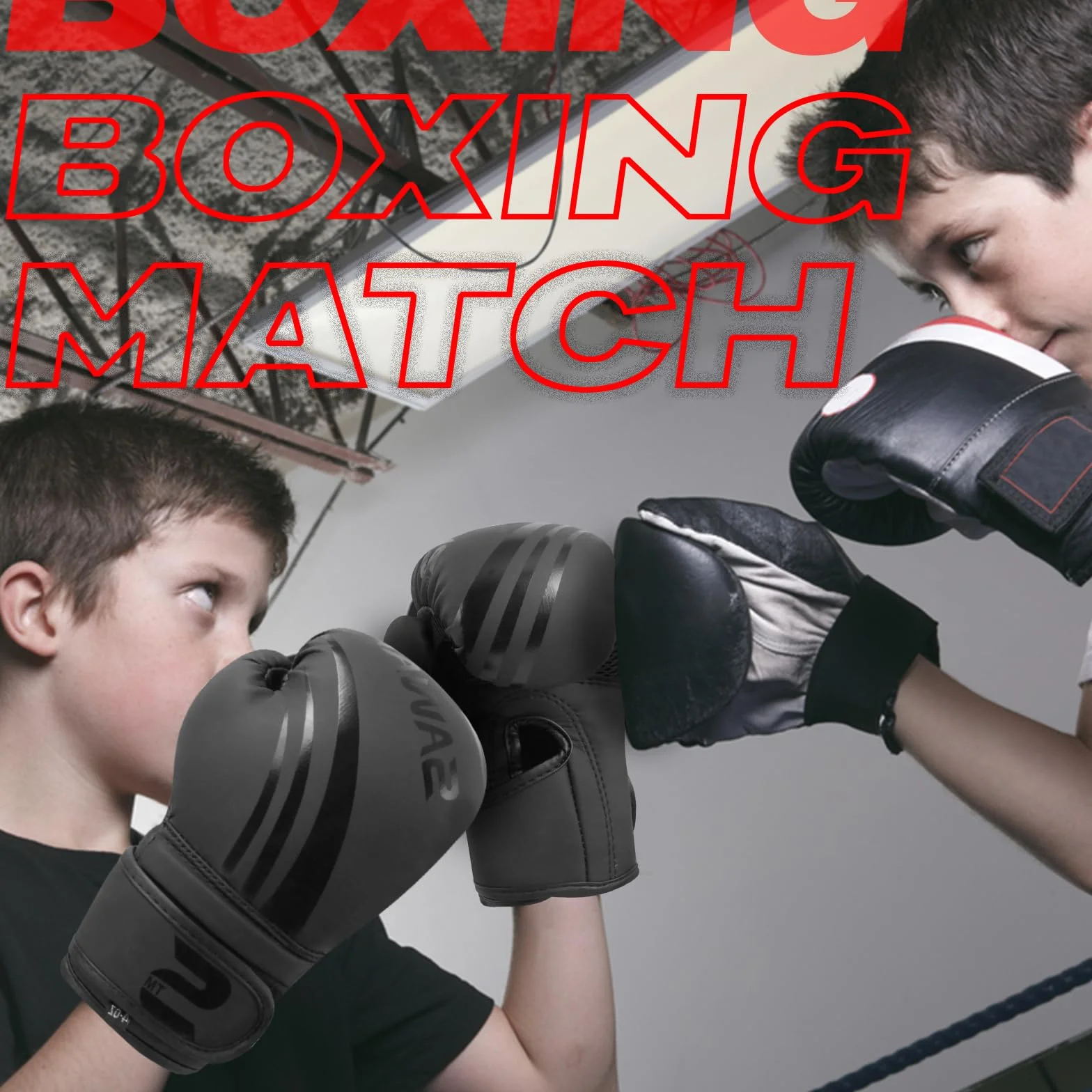 SAWANS Gants de Boxe pour Enfants entraînement MMA garçons Filles 2 oz, 4 6 oz Sparring Kickboxing Sac de Boxe Muay Thai Fighting Youth Junior Meilleur Cadeau pour Les Enfants