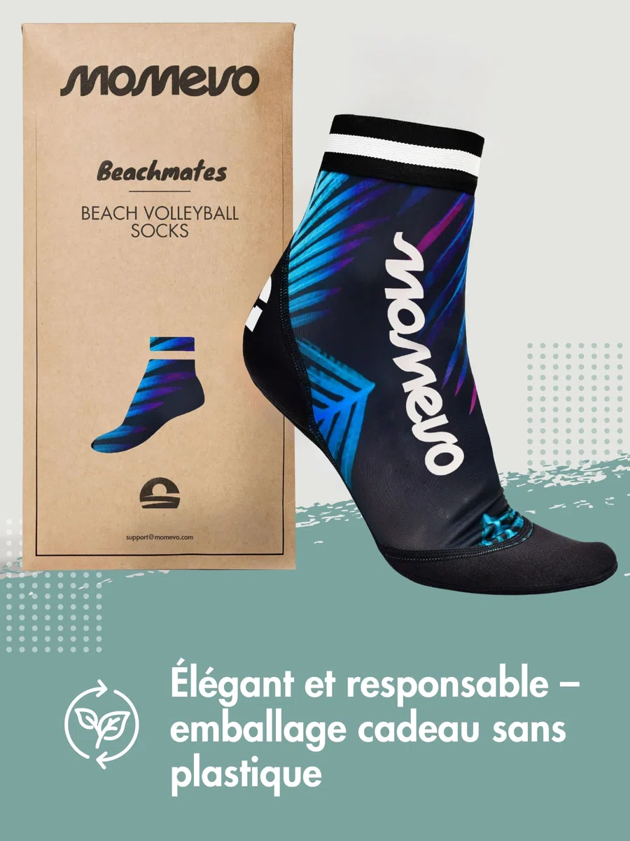 Beachmates – Chaussettes de Beachvolley en néoprène et élasthanne | Protection contre la chaleur et le froid
