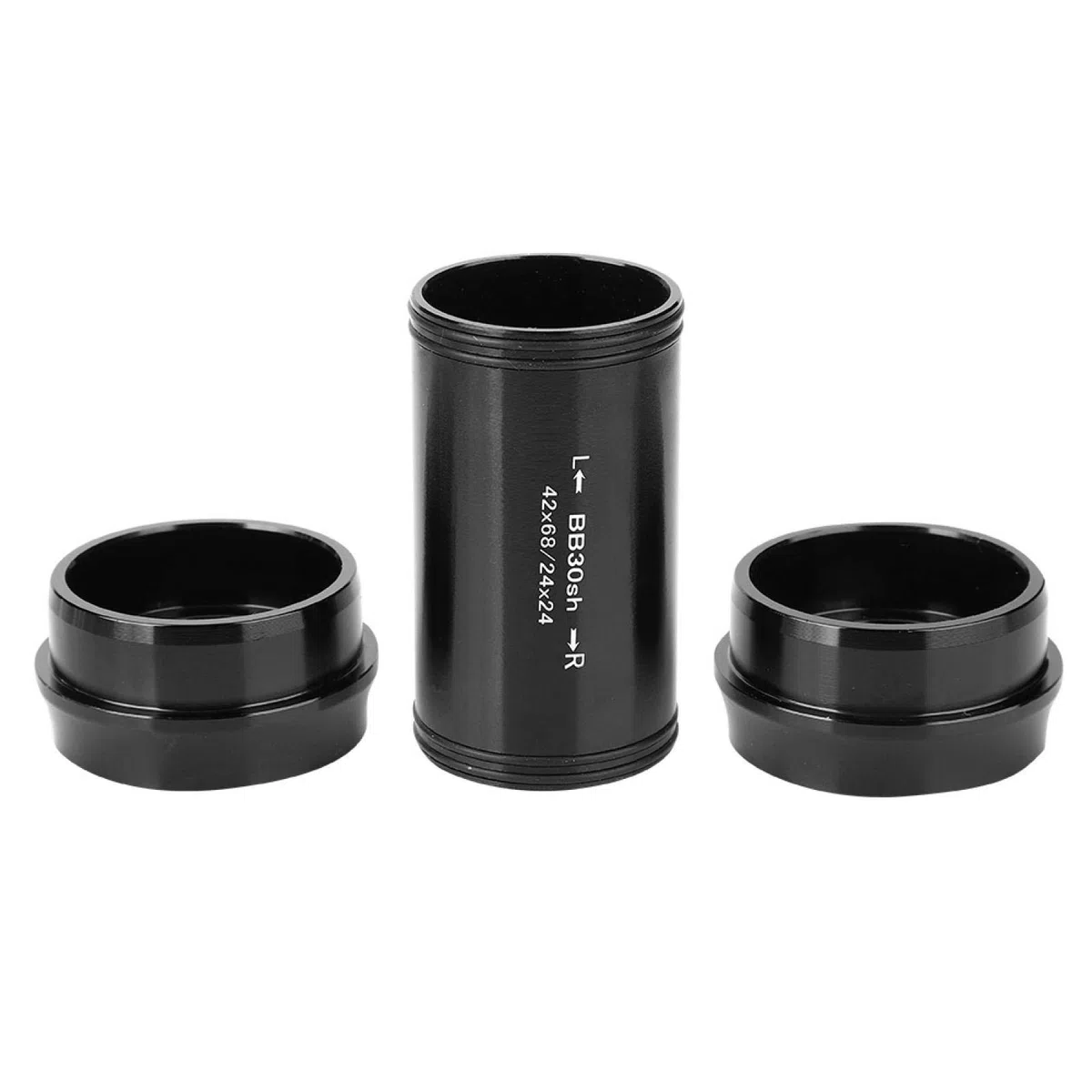 Roulement scellé, BB30 24 mm Roulement de pédalier, Boîtier de pédalier, compatibilité de Largeur de Coque de boîtier de pédalier à roulement scellé à Ajustement serré 68-73 mm