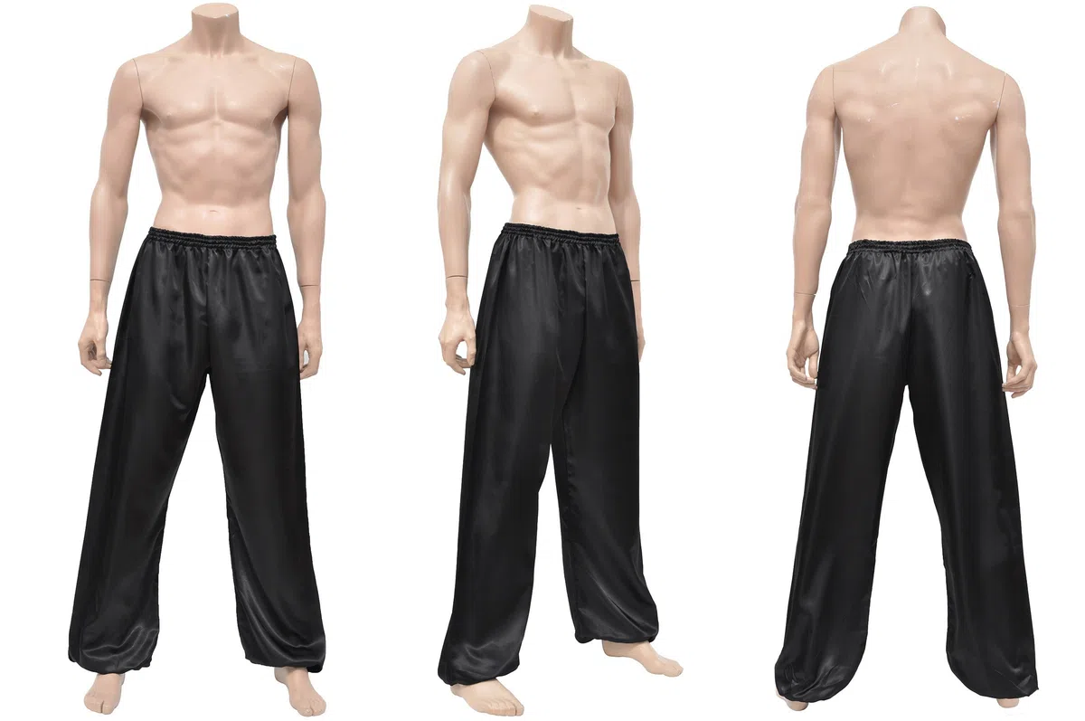 ShenLong - Pantalon Kung-fu, Tai Chi, Satin