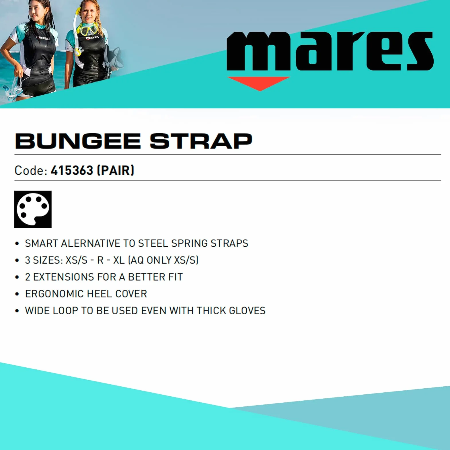 Mares Sangles élastiques