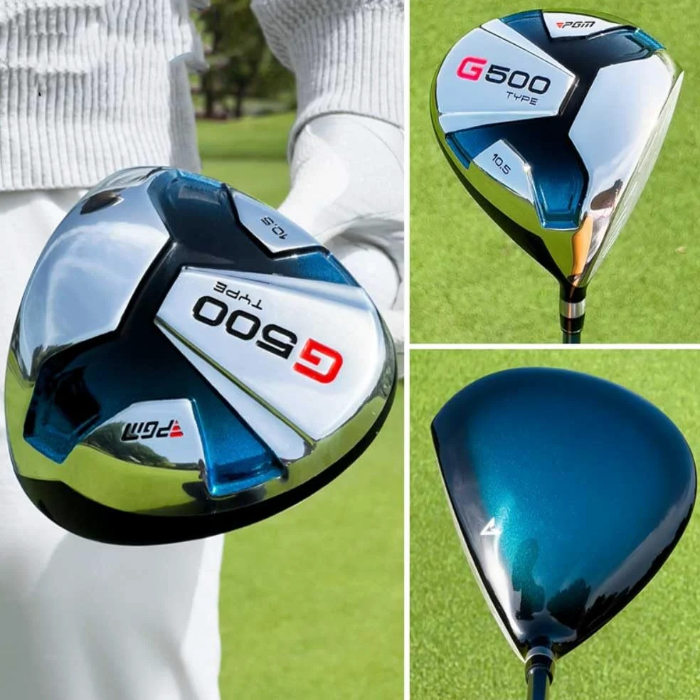 Canne à golf en bois n°1 pour droitier 10,5 degrés pour homme avec manche en graphite de qualité R/S avec couvre-tête