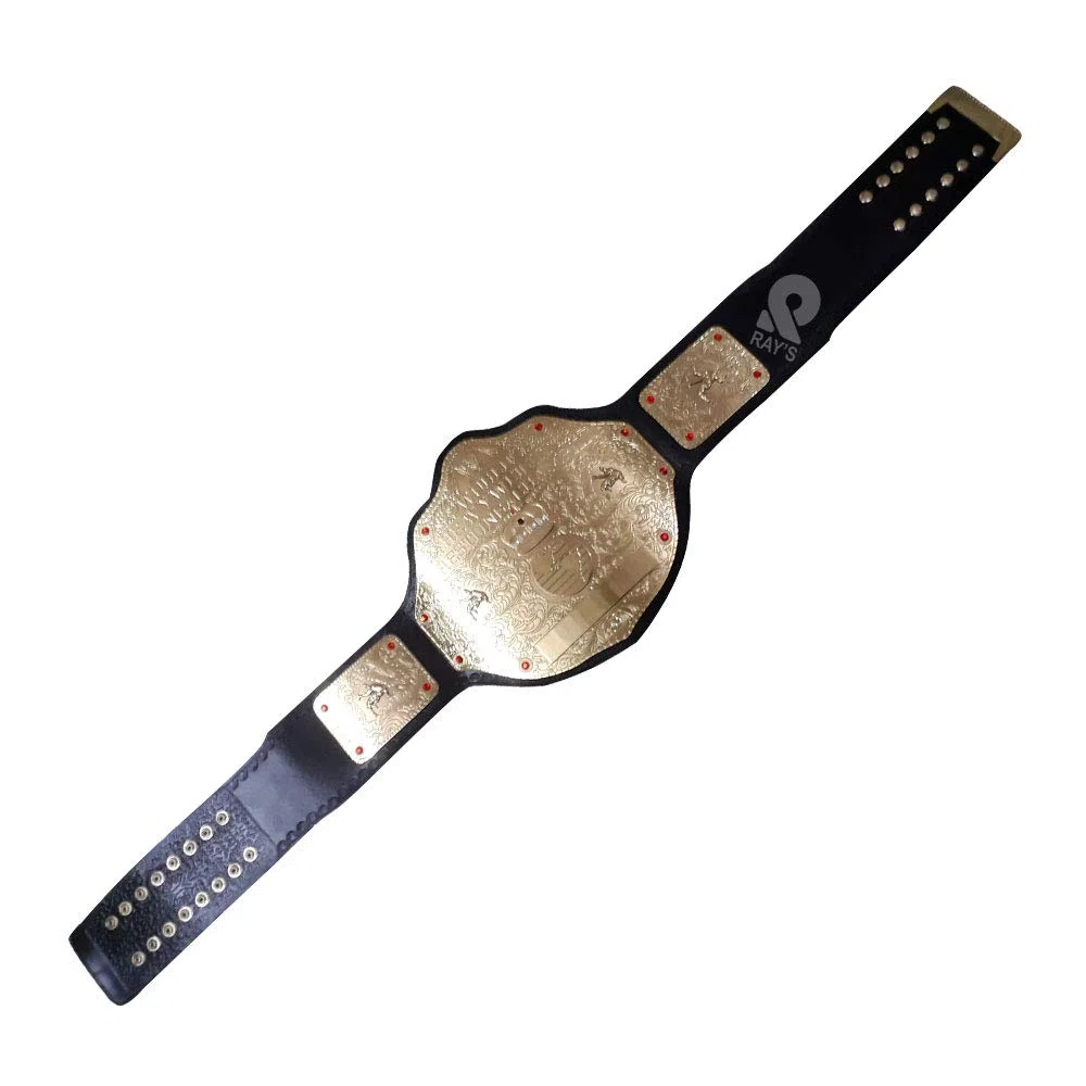 Ray's Réplique de ceinture de champion du monde de lutte Doré Taille adulte