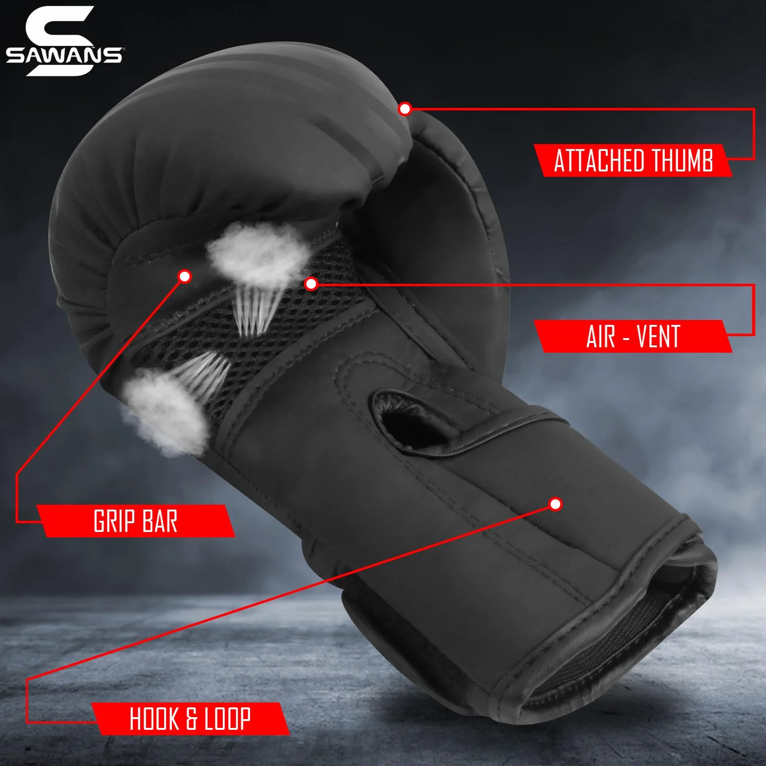 SAWANS Gants de Boxe pour Enfants entraînement MMA garçons Filles 2 oz, 4 6 oz Sparring Kickboxing Sac de Boxe Muay Thai Fighting Youth Junior Meilleur Cadeau pour Les Enfants