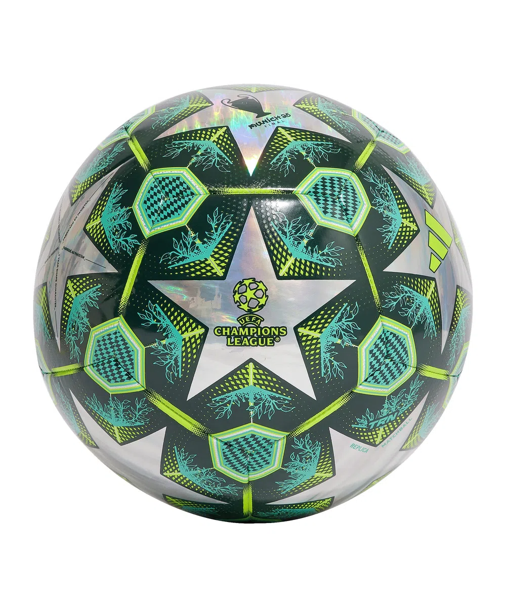 adidas Performance UCL Final Ball München 2025 Ballon d'entraînement en Aluminium Multicolore