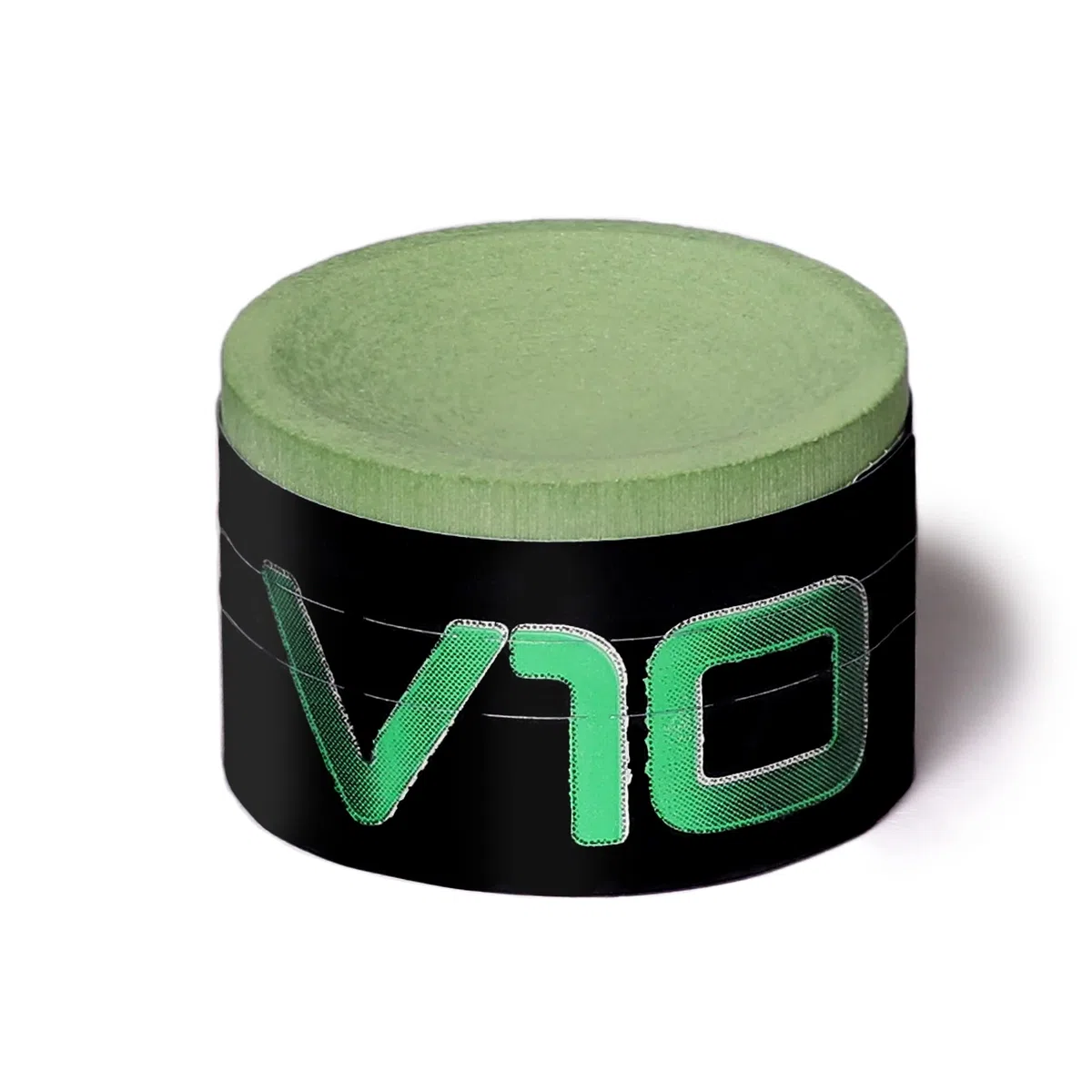 TAOM V10 Billiard Chalk in Box Craie pour Queue de Billard Unisexe, Vert