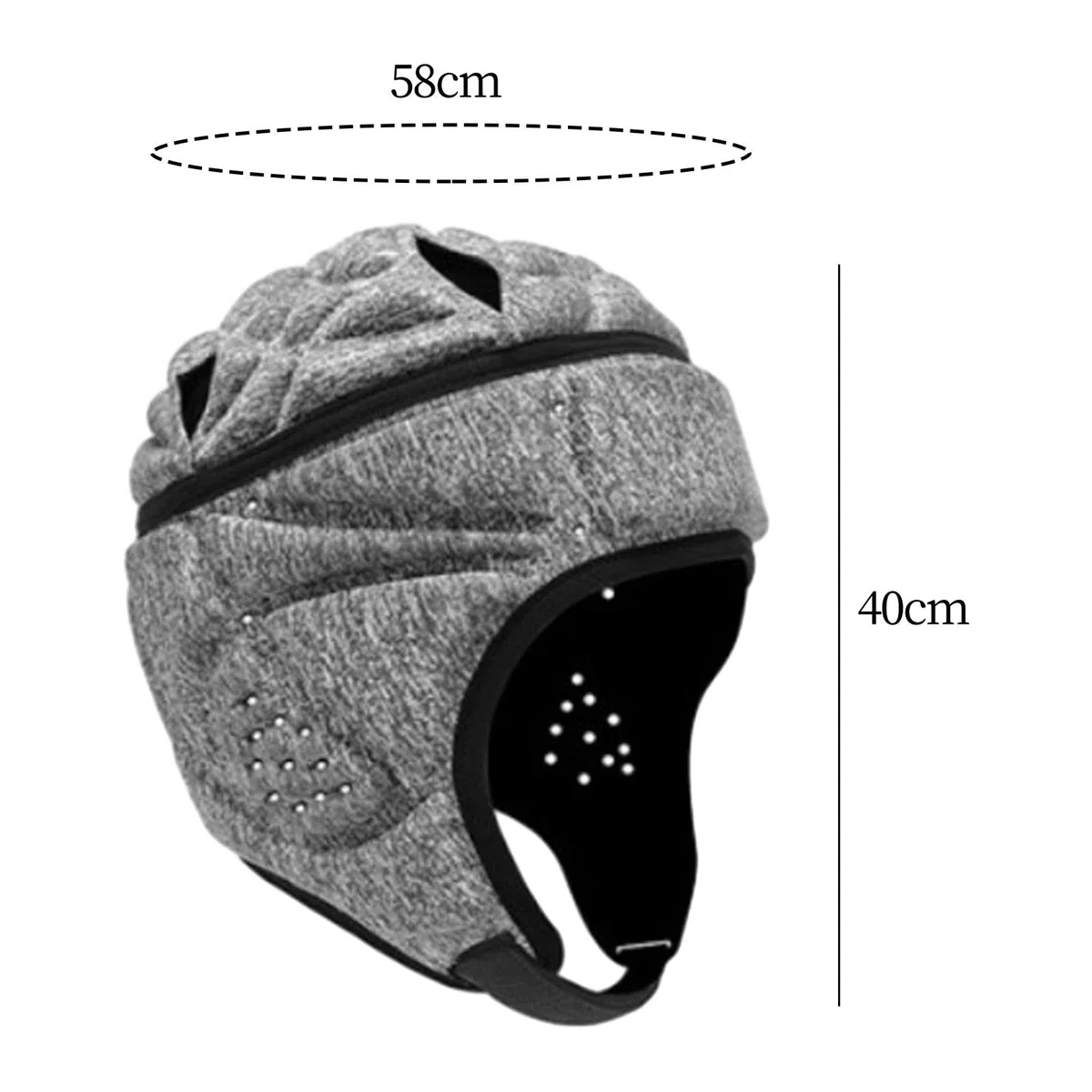 F Fityle Casque de Rugby pour Adultes, Couvre-Chef de Rugby, Rembourrage Doux, Casquette de Protection, Drapeau, Casque de Football pour Lanceur de Rugby,