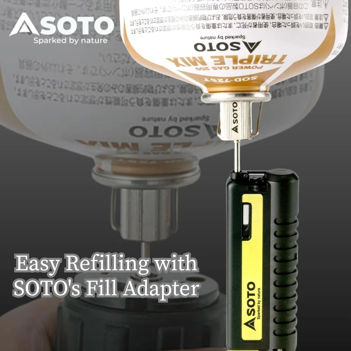 SOTO Fill Adapter for Butane Gas