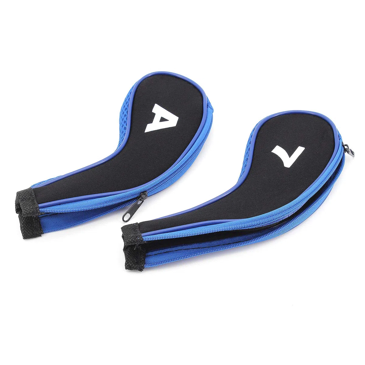 Capuchon de Protection pour Tête de Club de Golf - 12 Pcs Housses avec Fermeture Éclair - Protecteur pour Fers