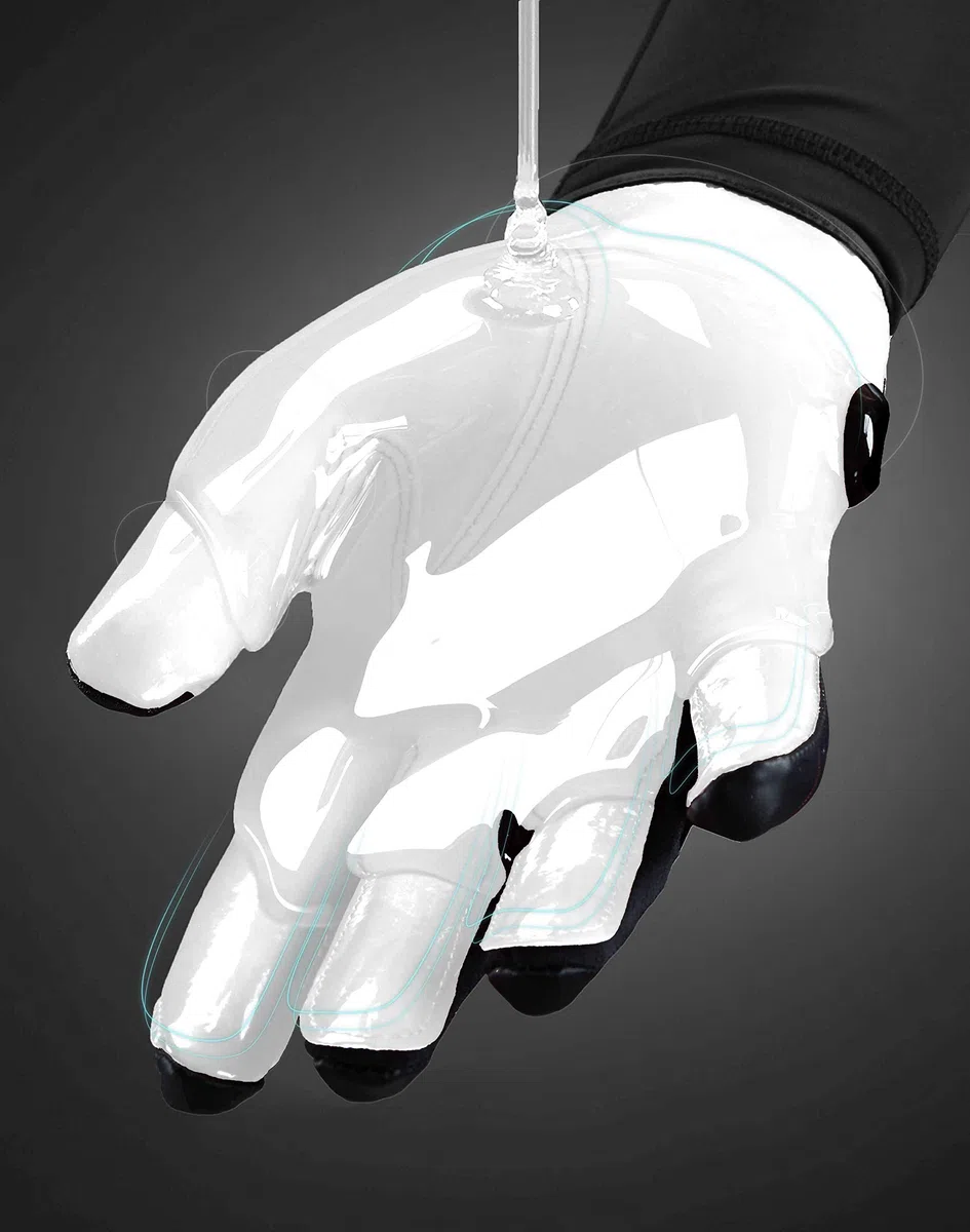 CUTTERS Rev Pro 5.0 Solid Receiver Gloves White L
