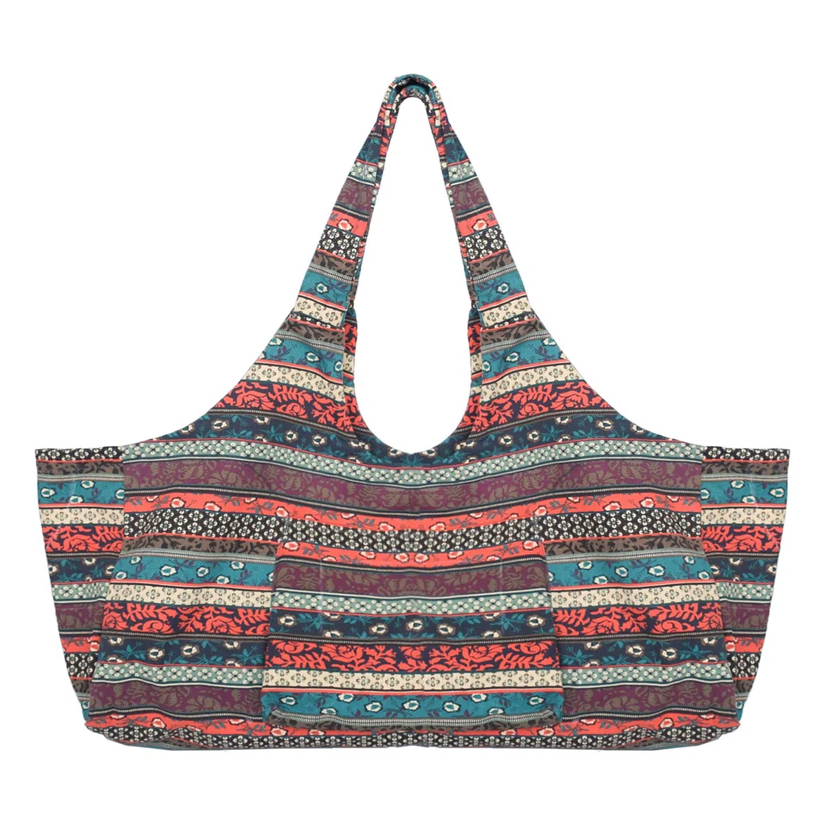 Sac de Rangement pour Tapis de Yoga - Grand Sac fourre-Tout avec Poche et Poche intérieure zippée, pour Homme et Femme