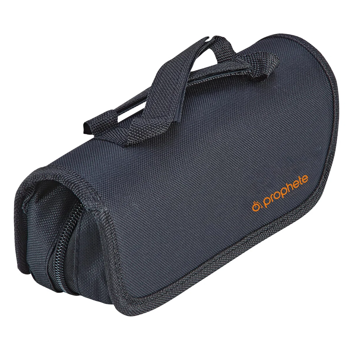 Prophete Sac à outils avec kit de réparation, outil multifonction, pompe : 21,5 x 7,5 x 9 cm, avec support de cadre Velcro.