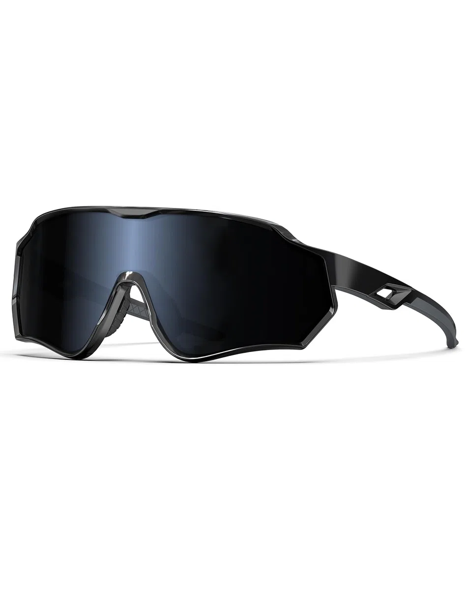 BEACOOL Lunette de Cyclisme polarisées homme femme Lunette de soleil pour Velo Cyclisme Moto Conduite Baseball Alpinisme Running Pêche