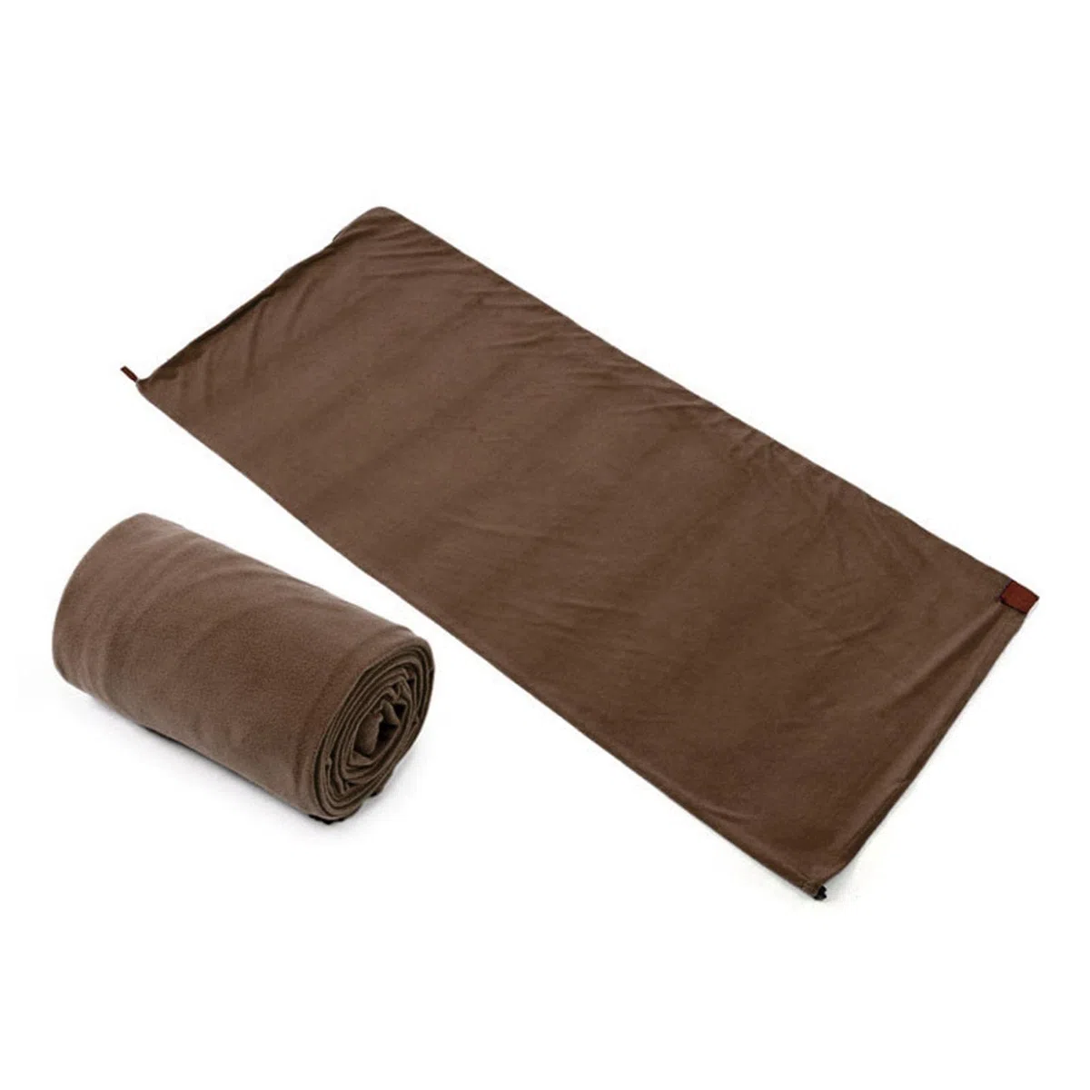 Harilla Doublure de Sac de Couchage en Polaire Polaire Coussin Thermique Drap de Sac de Couchage Chaud Couverture de Camping d'urgence pour hôtel randonnée