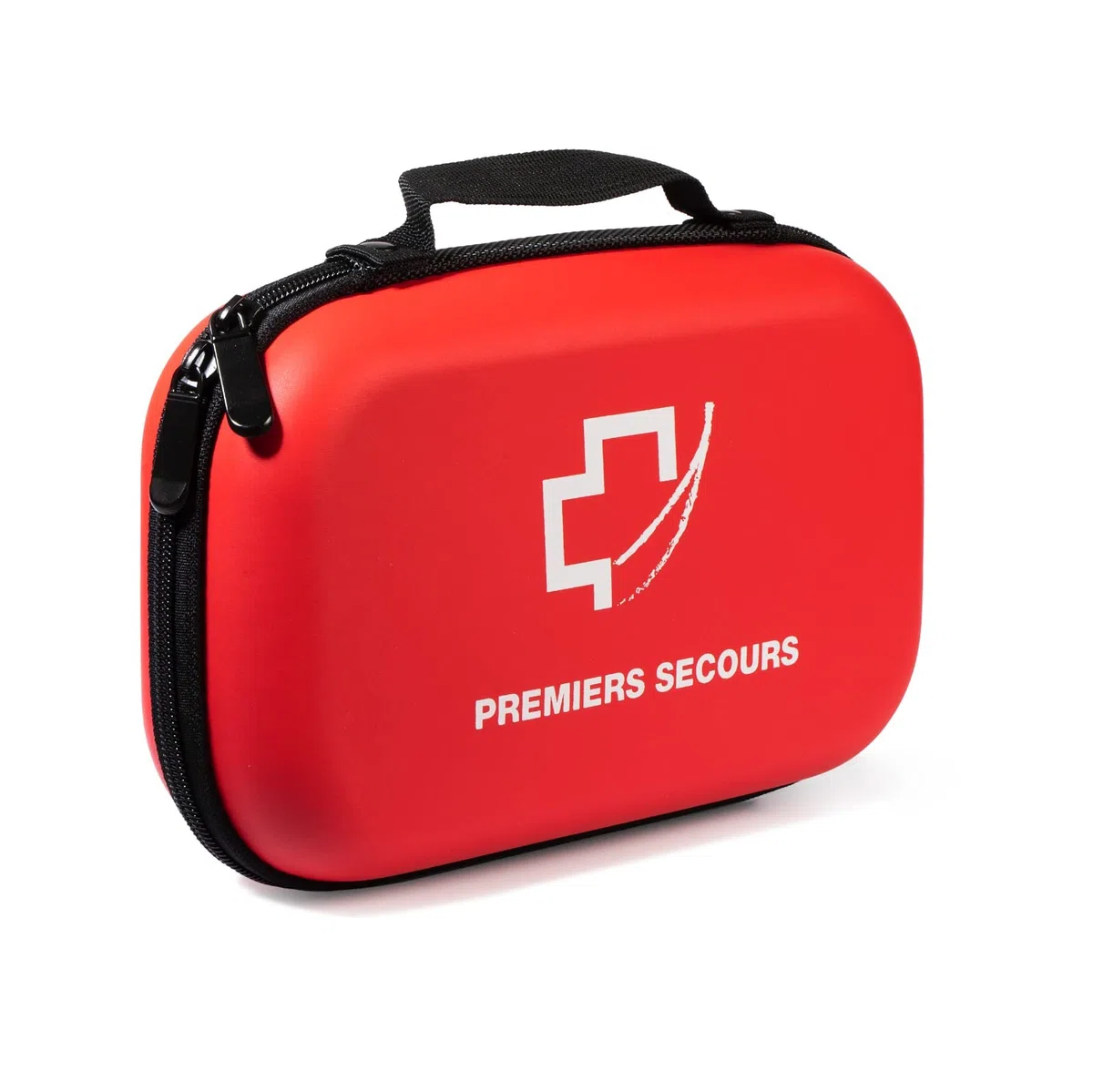 Trousse premier secours-SOCIETE FRANCAISE-Gel hydroalcoolique OFFERT- premier soin+couverture de survie/Trousse rouge à coque étanche idéal sac à dos/voiture/voyage/travail/sport/loisir/maison/enfants