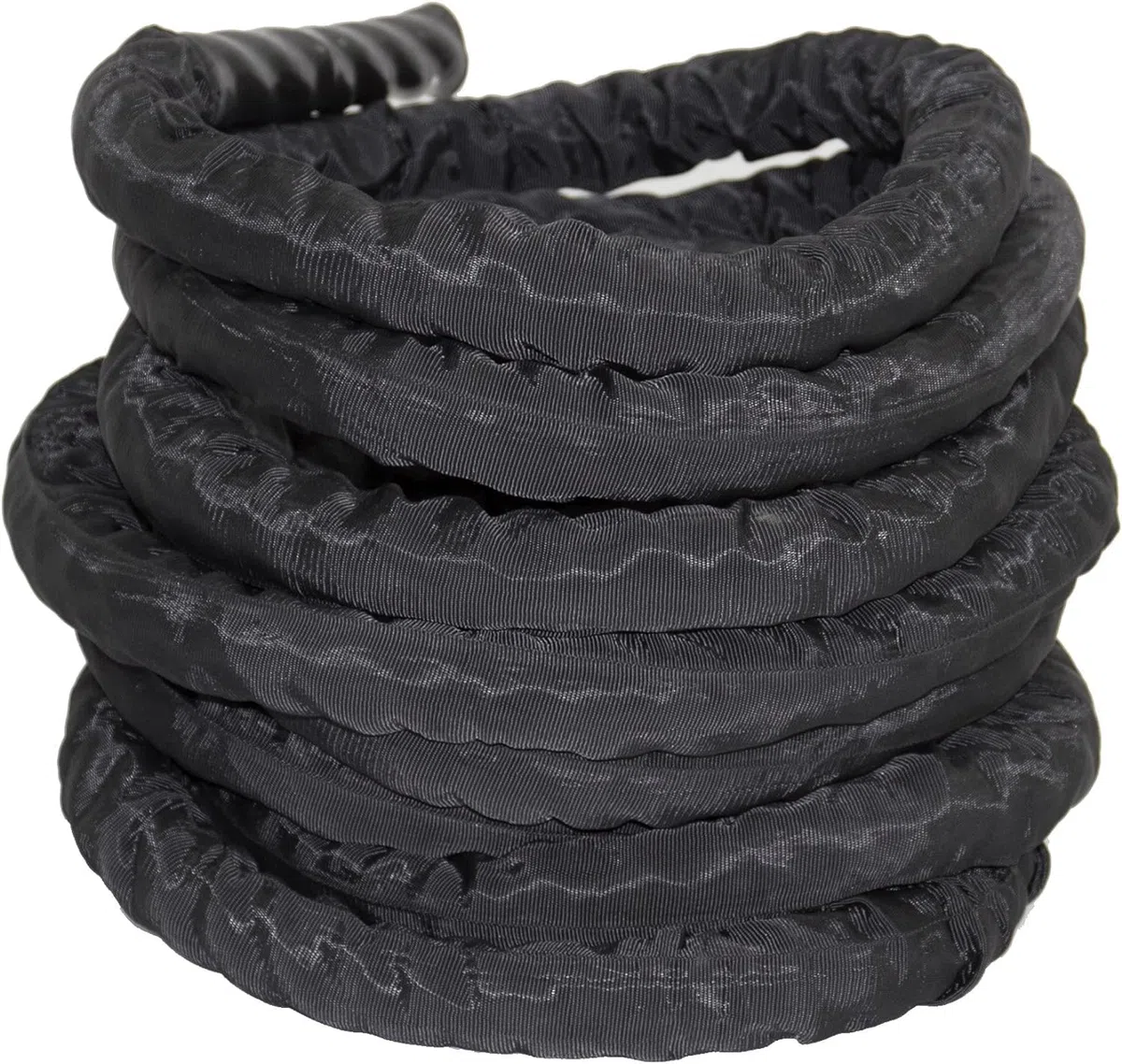 POWRX Corde d’entraînement avec housse - 38 ou 50 mm de diamètre - Pour fitness et musculation - Différentes longueurs, 50 mm, 9 m