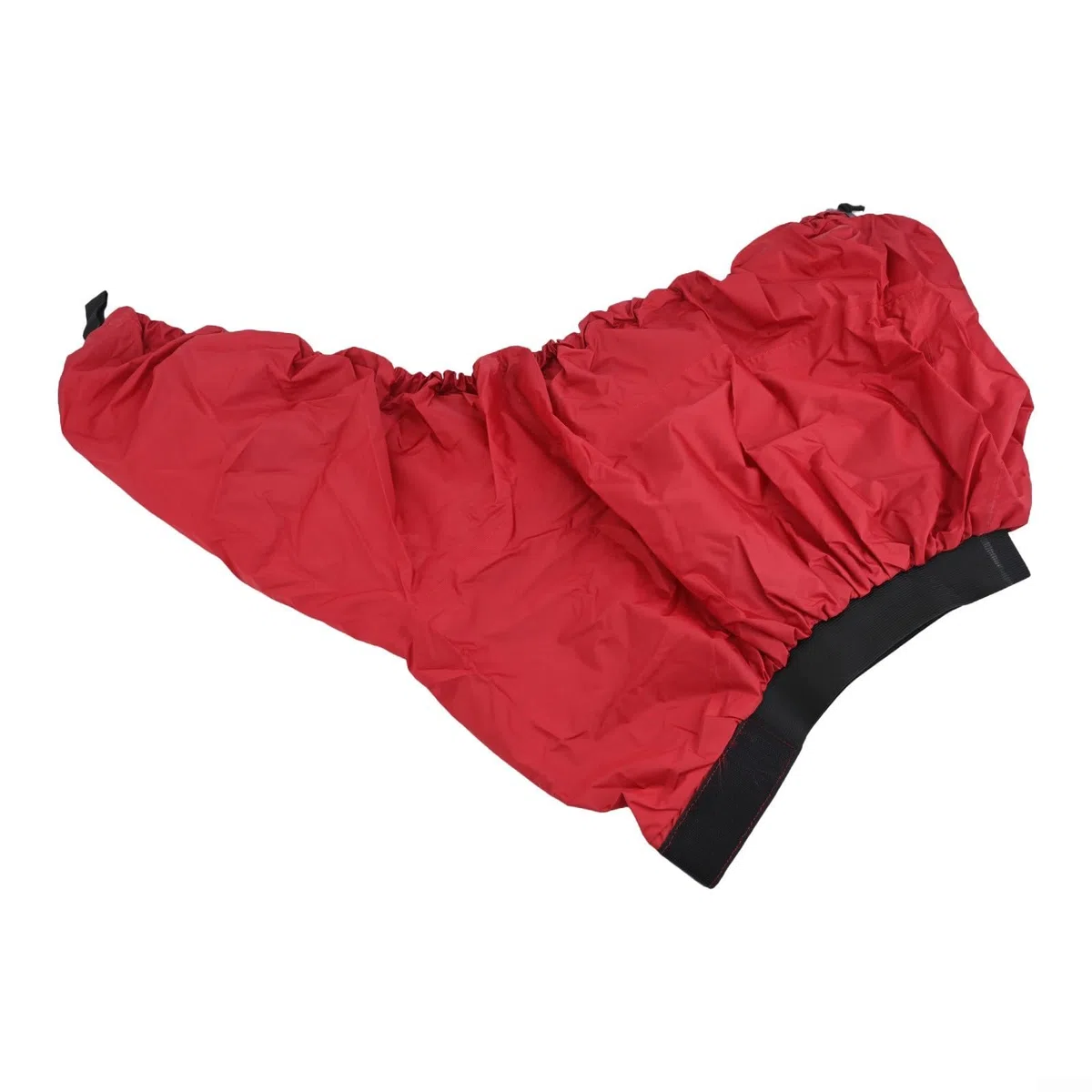 Jupe de pont de kayaks imperméable de qualité supérieure pour canoë bateau avec taille réglable, sangle à dégagement rapide, taffetas de polyester 290T (taille M, rouge)