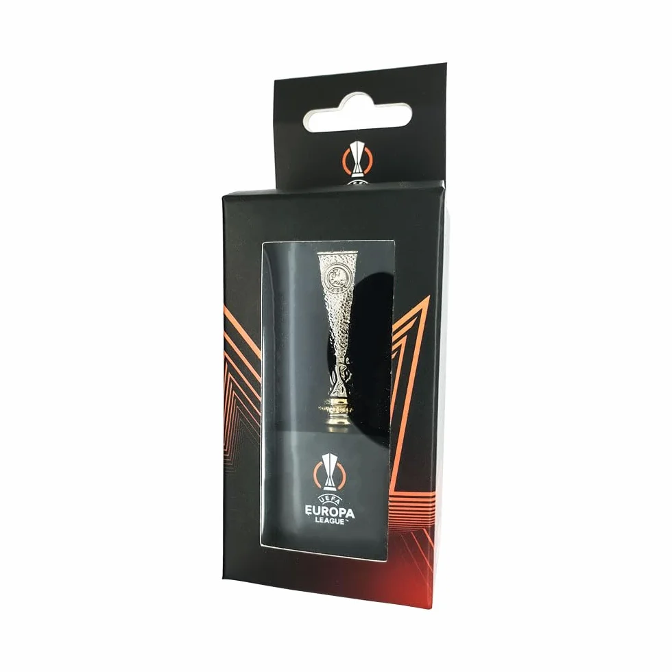 UEFA Official Trophée Réplique avec piédestal Unisexe Adulte, Métal 45 mm