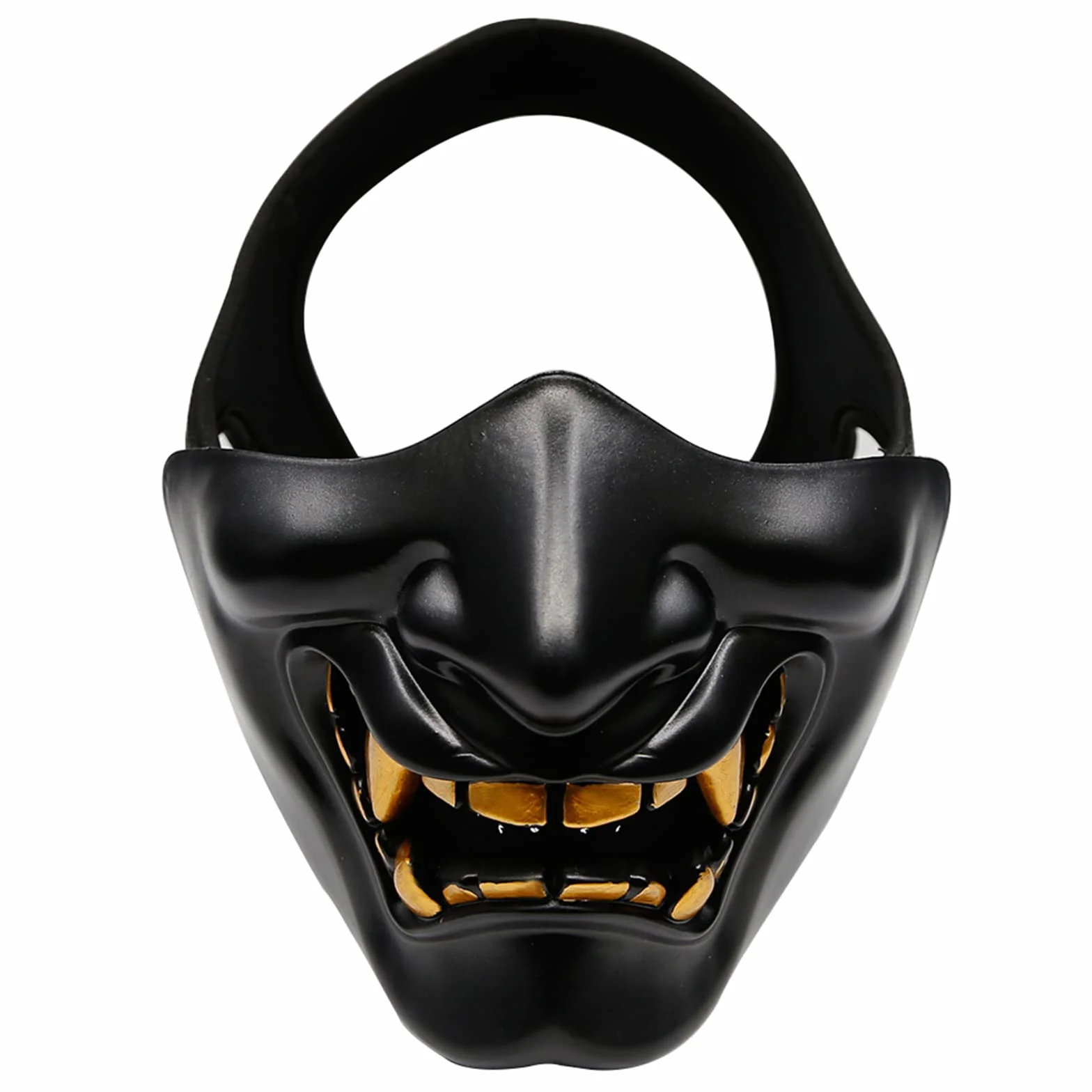 Demi-Masque de Protection pour Airsoft, Monstre Kabuki, samouraï, Hannya Oni pour Bal masqué, fête, Halloween, Jeux de Guerre