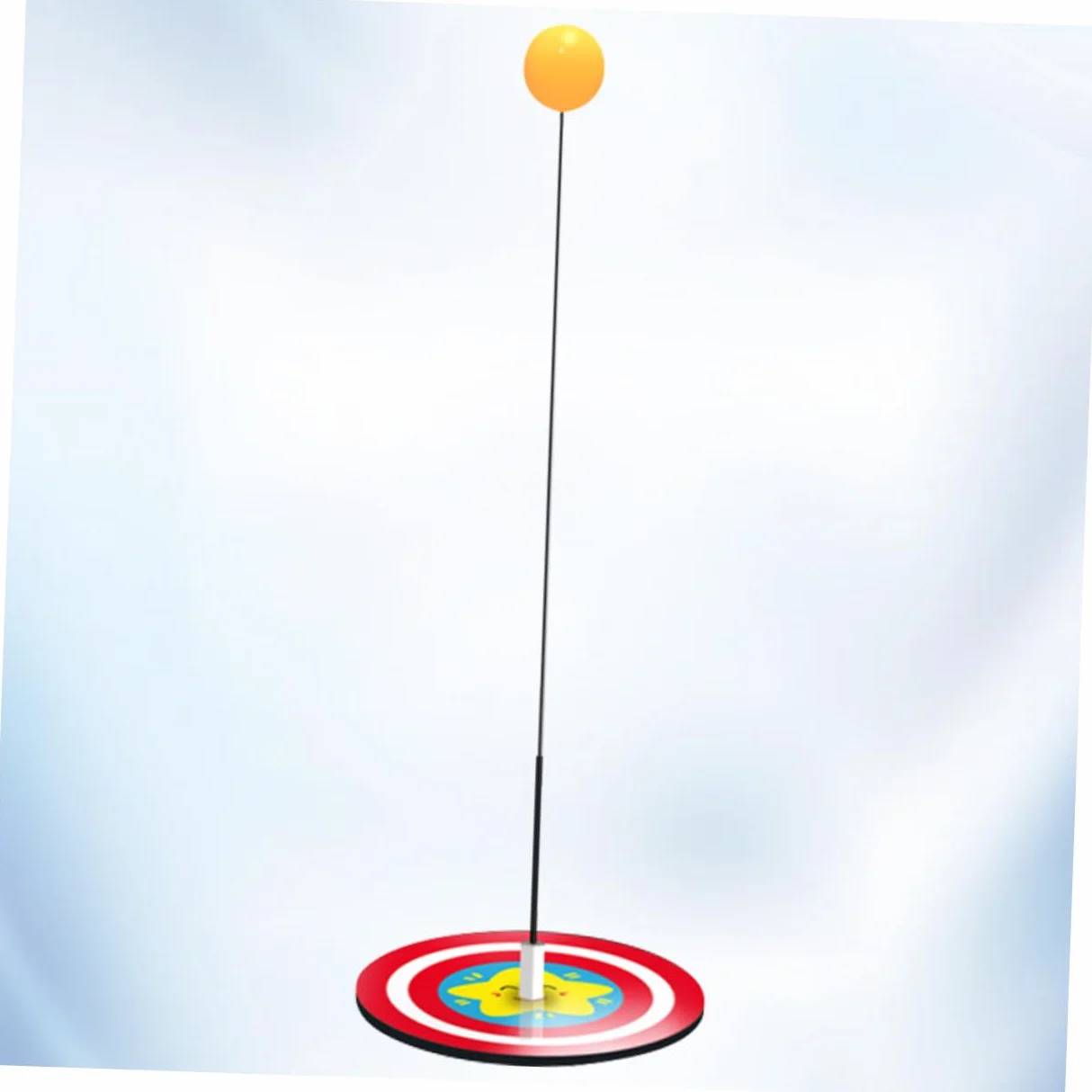 Tennis de table - Tige flexible - Appareil d'entraînement pour joueur solo - Avec ventouse - Durable et sûr pour les adultes - Convient pour l'intérieur et l'extérieur - Favorise la